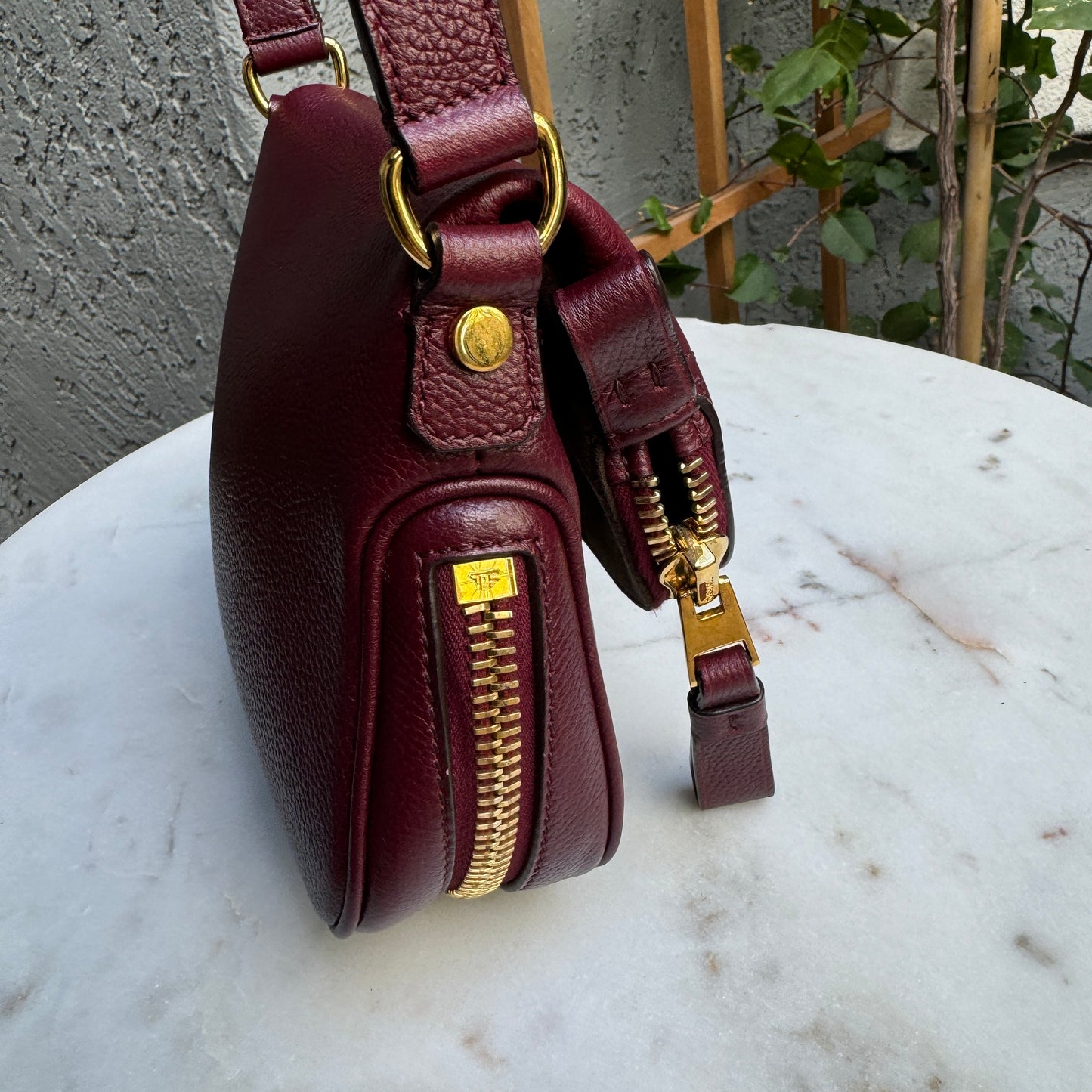 Tom Ford Small Jennifer Leather Crossbody