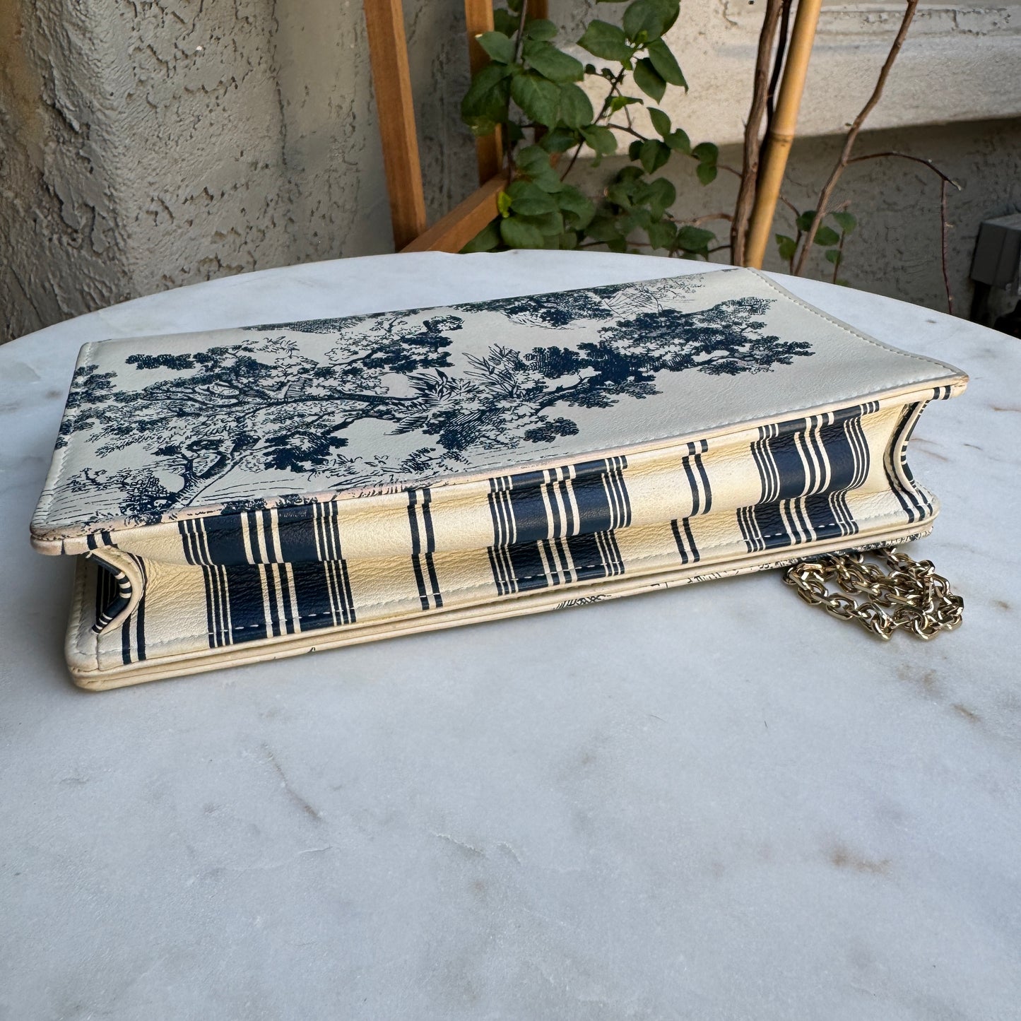 Christian Dior Toile De Jouy Chain Crossbody