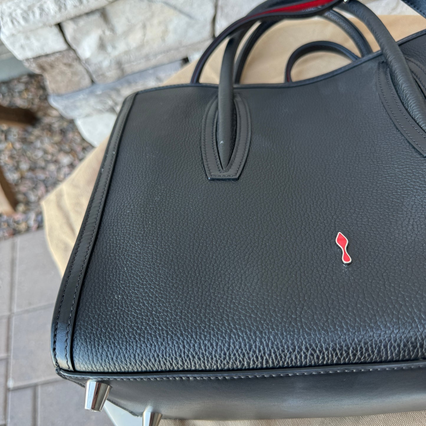 Christian Louboutin Medium Paloma Leather Tote