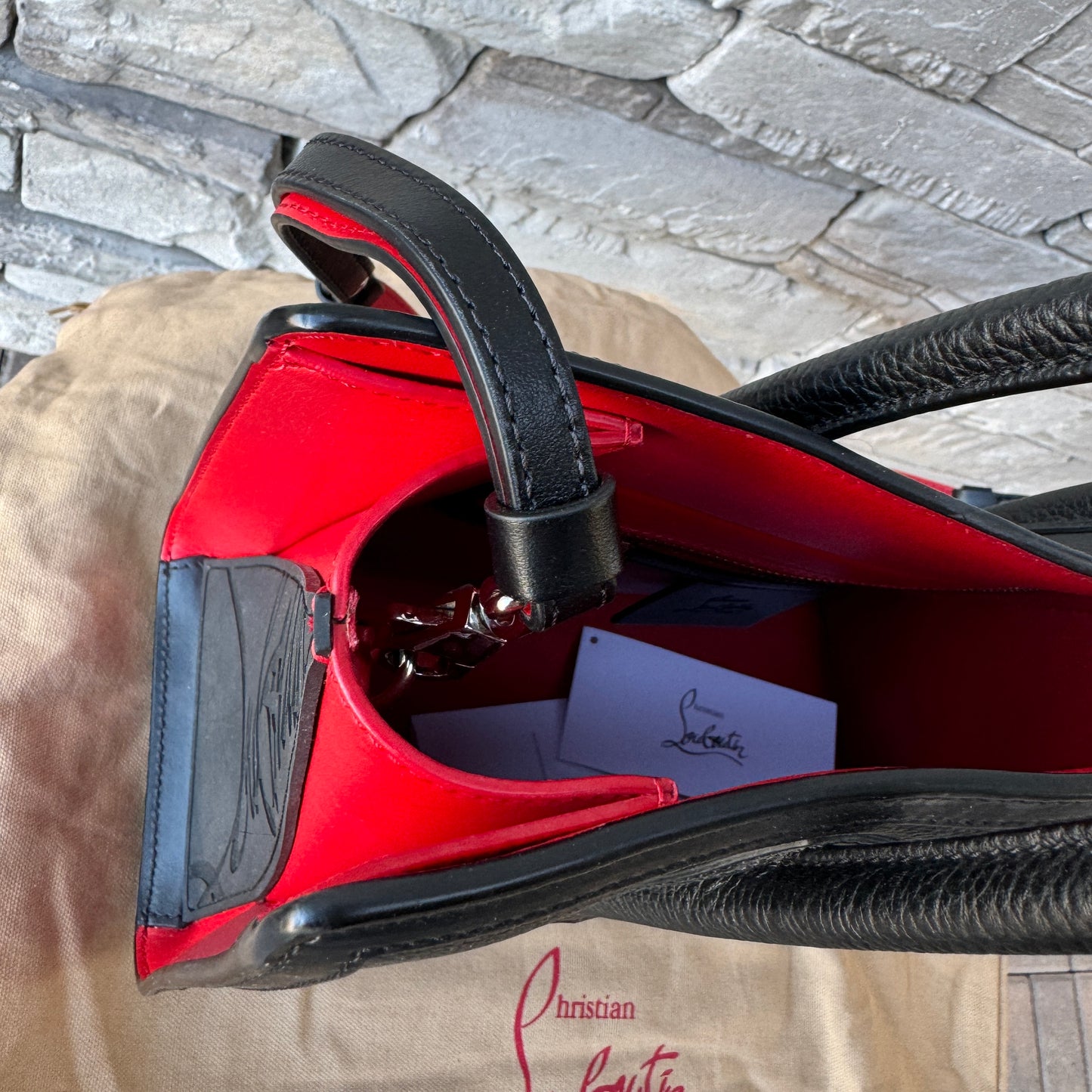 Christian Louboutin Medium Paloma Leather Tote
