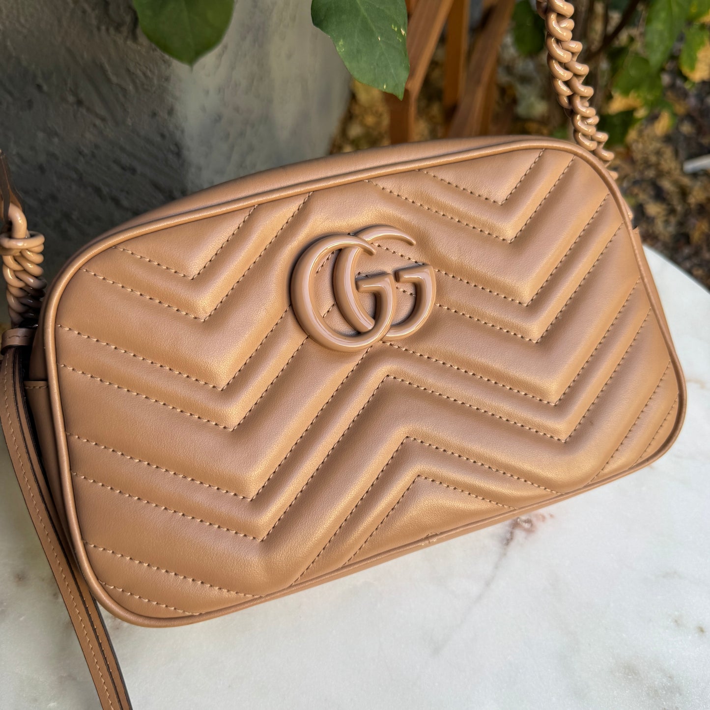 Gucci GG Small Matelassé Marmont Crossbody