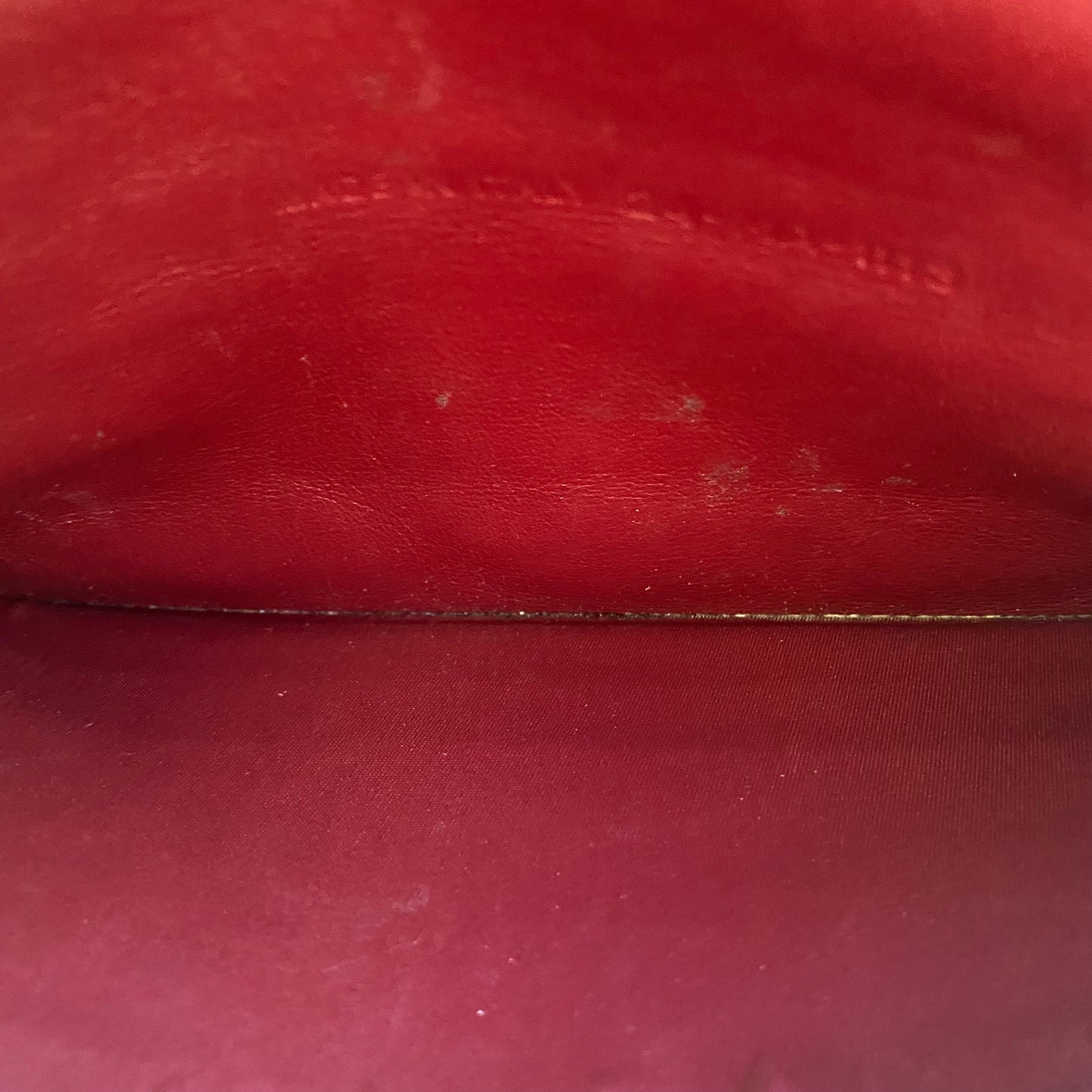 Dior Patent Leather Cannage Miss Dior Wallet on Chain Crossbody