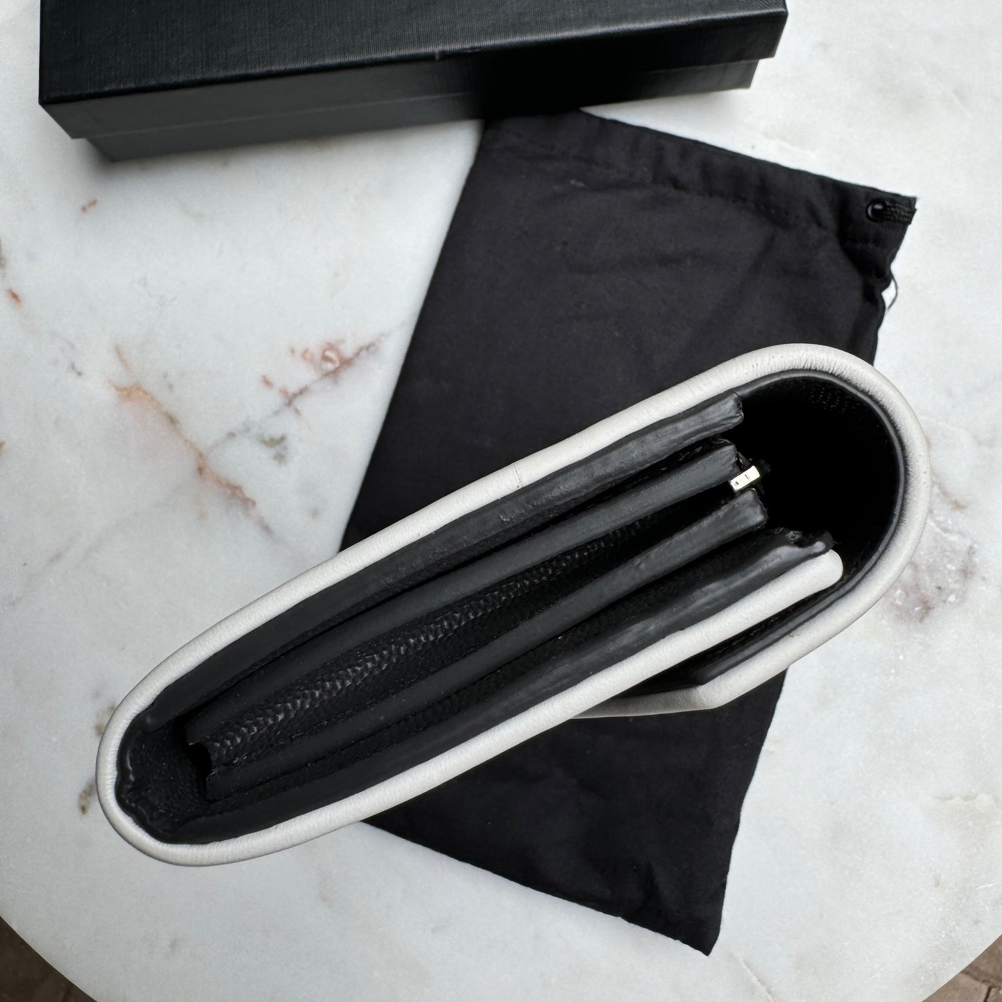 Saint Laurent Large Envelope Bicolor Wallet