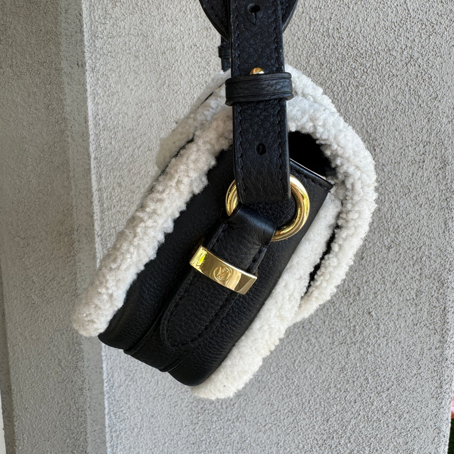 Louis Vuitton Shearling Pont 9 Soft PM