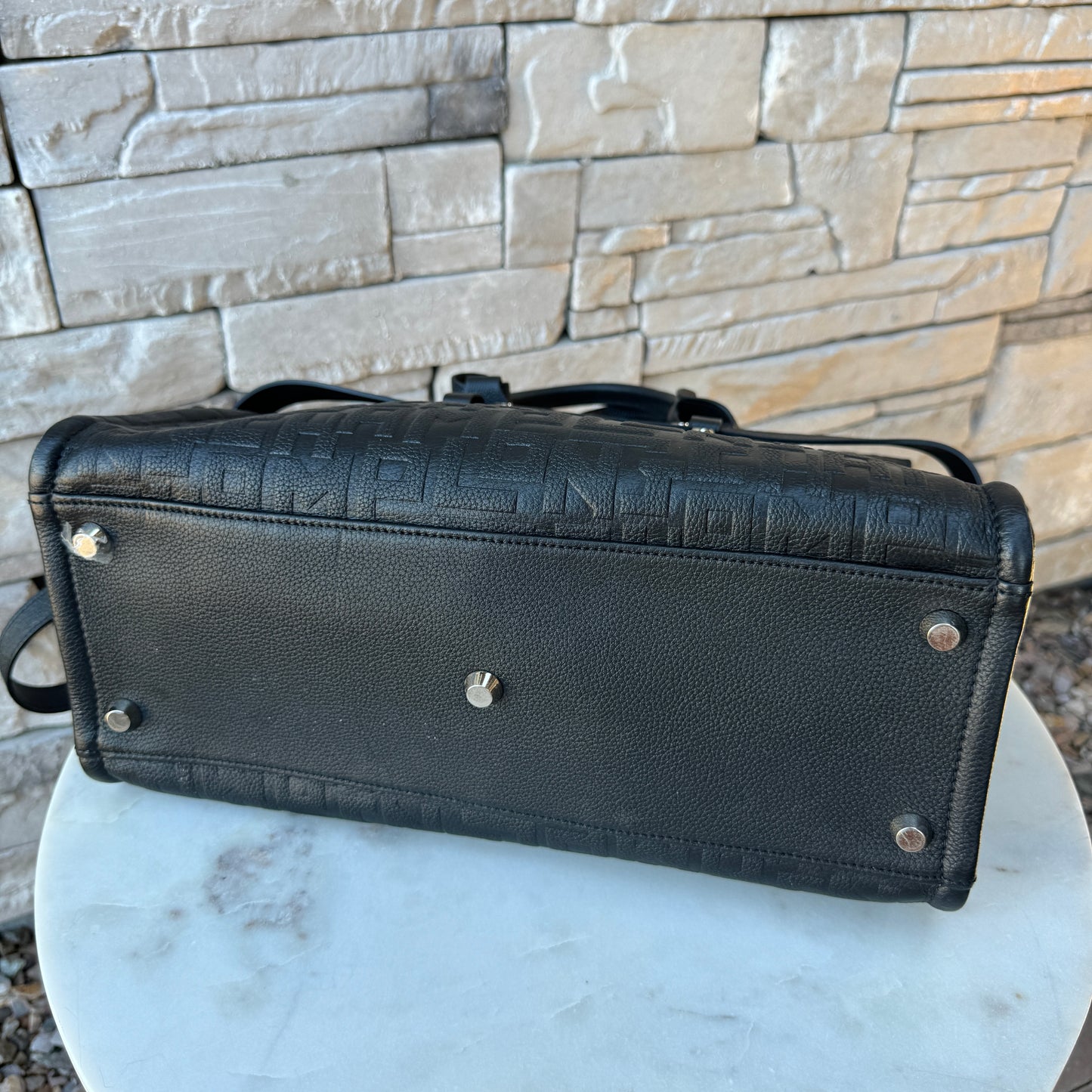 Longchamp La Voyaguese Large Leather Tote