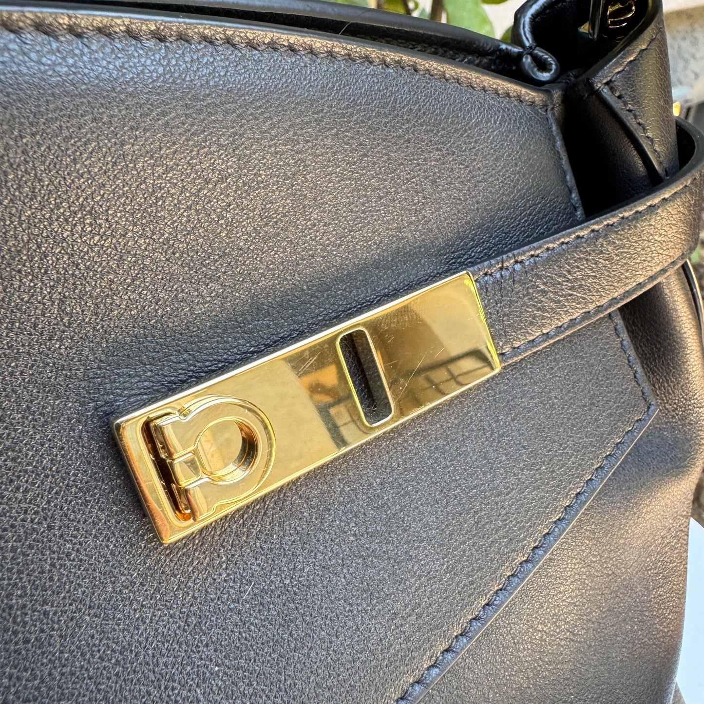 Ferragamo Large Hug Pouch Crossbody