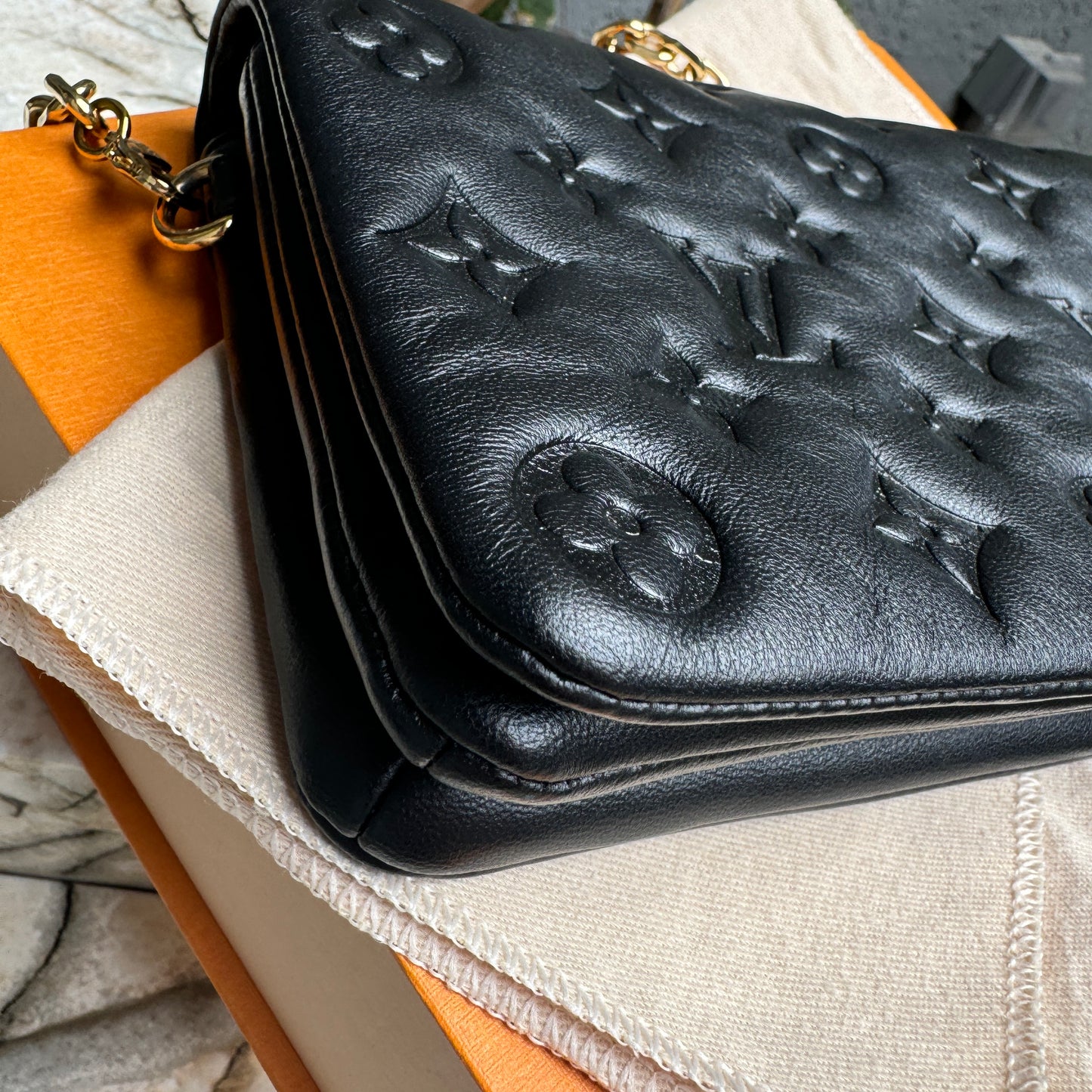 Louis Vuitton Empreinte Pochette Coussin Crossbody