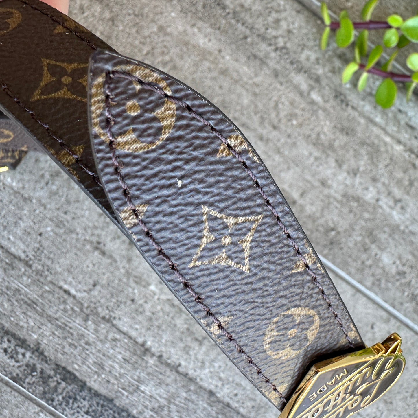 Louis Vuitton x Nigo Monogram Canvas Shoulder Strap