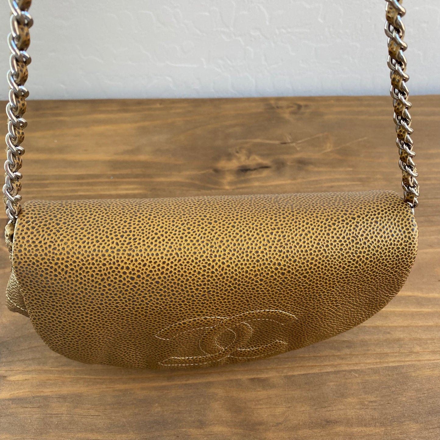 Chanel Caviar Half Moon Crossbody