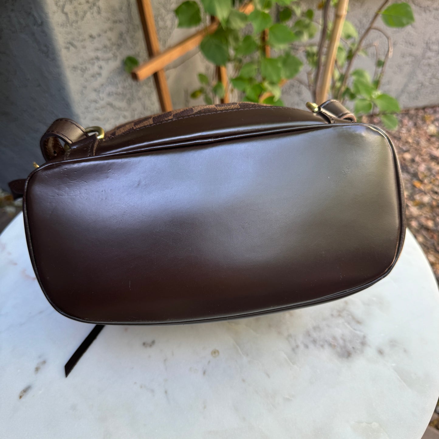 Louis Vuitton Vintage Damier Ebene Montsouris Backpack