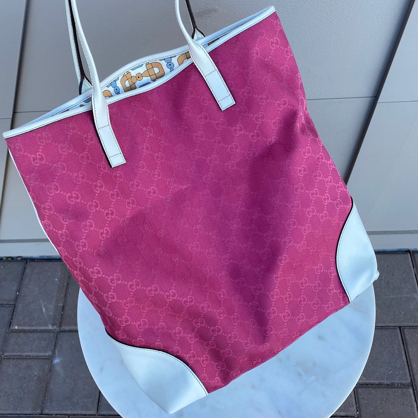 Gucci Hologram GG Vintage Tote