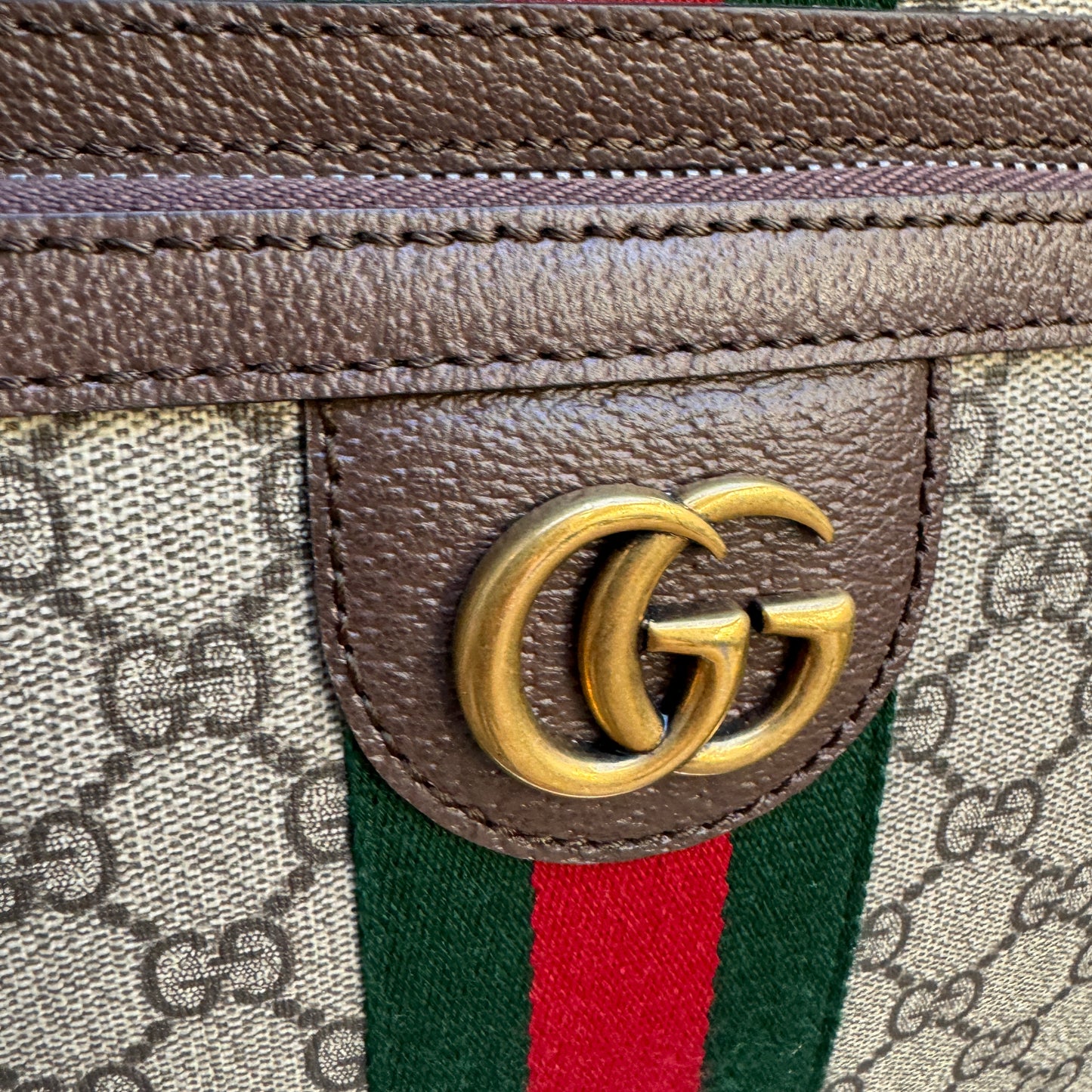 Gucci Savoy Small Monogram Trolley Suitcase