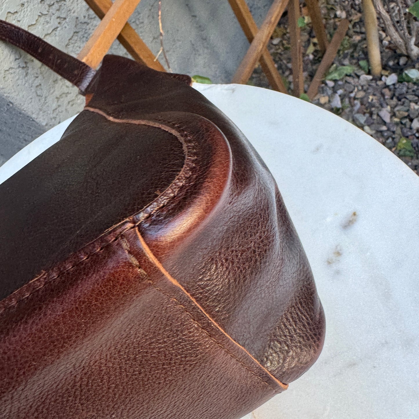Portland Leather Flora Shoulder Bag