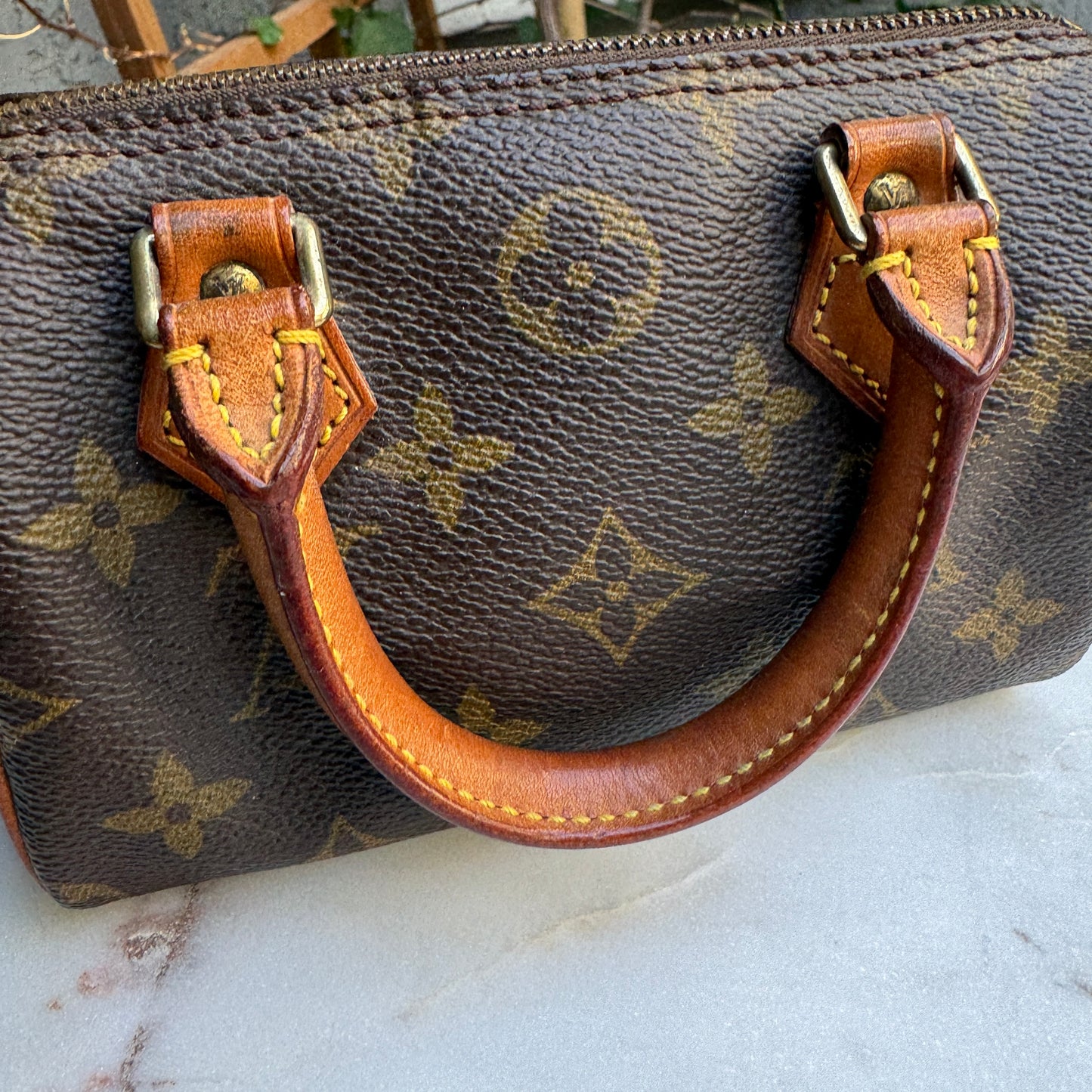 Louis Vuitton Vintage Monogram Mini HL Speedy