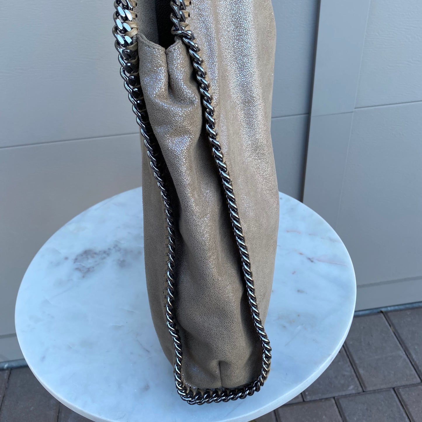 Stella McCartney Shaggy Deer Large Falabella with Pouch