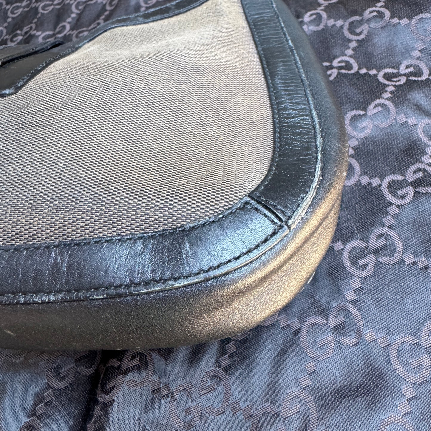 Gucci Vintage G Square Logo Shoulder Bag