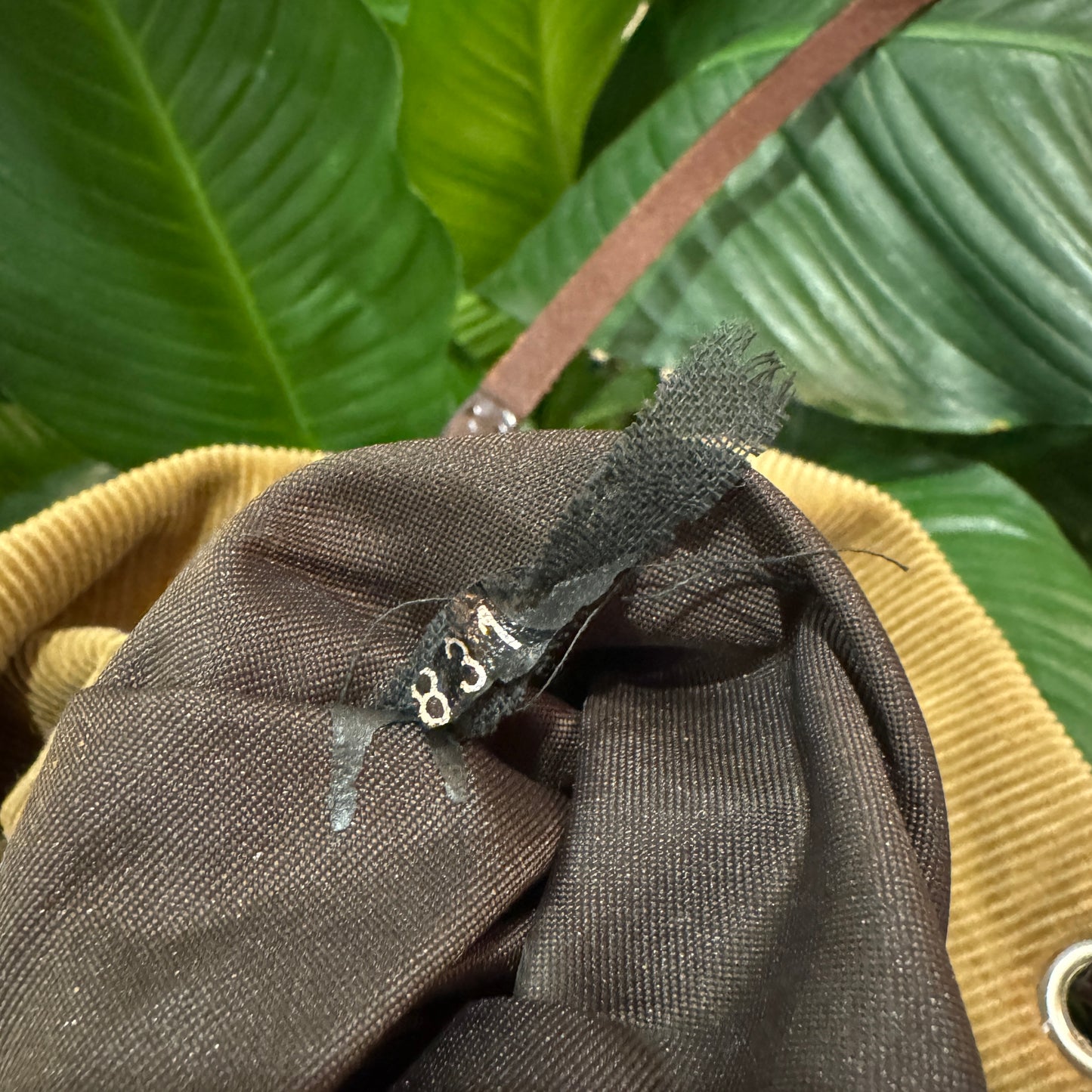 Fendi Vintage Corduroy Tote