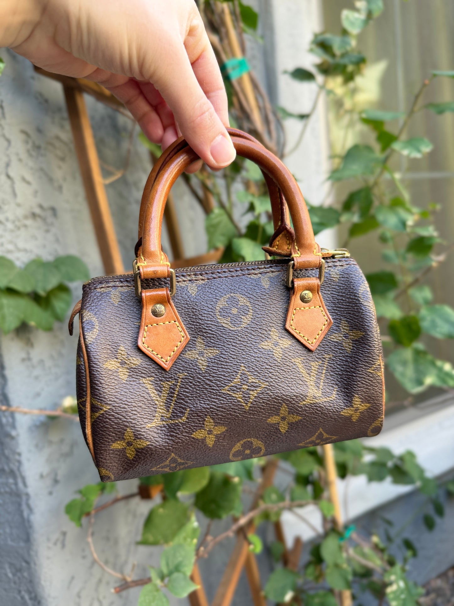 Louis Vuitton Vintage Monogram Mini HL Speedy