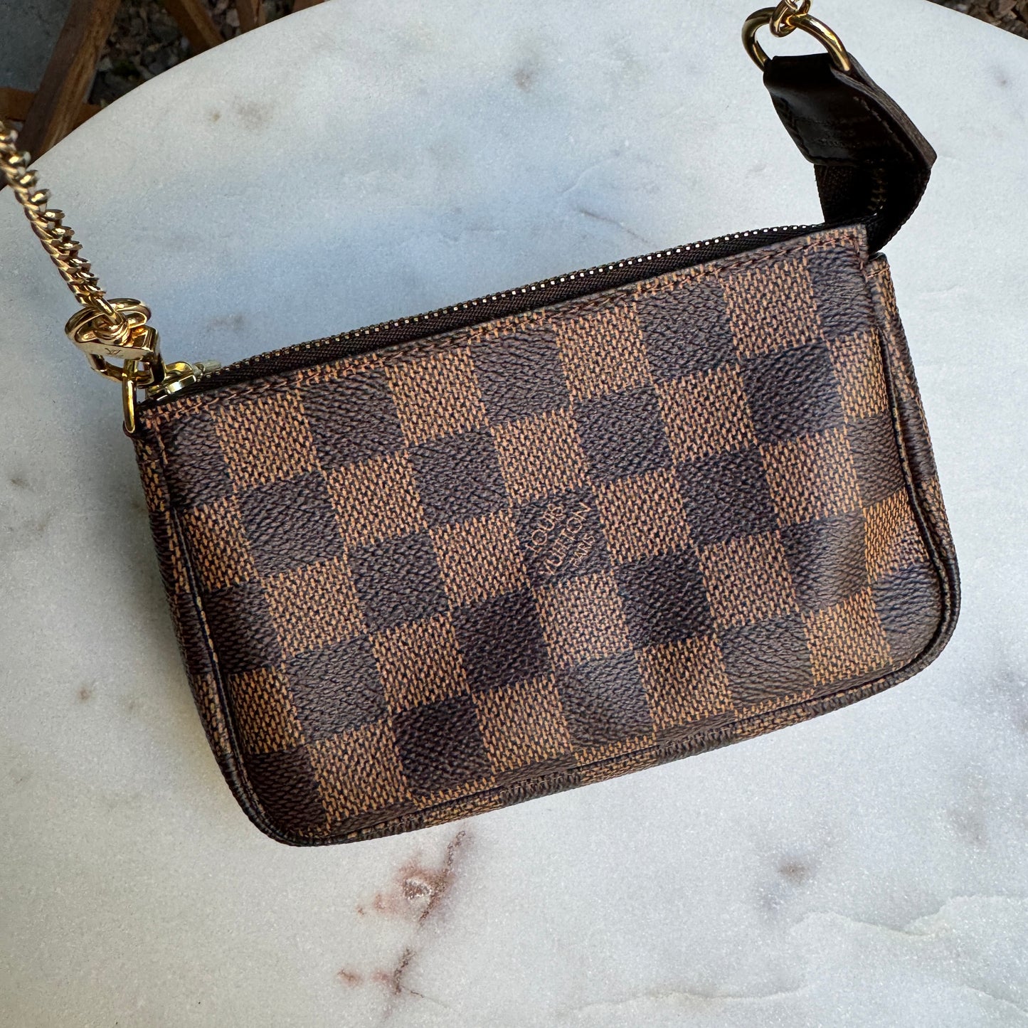 Louis Vuitton Damier Ebene Mini Pochette