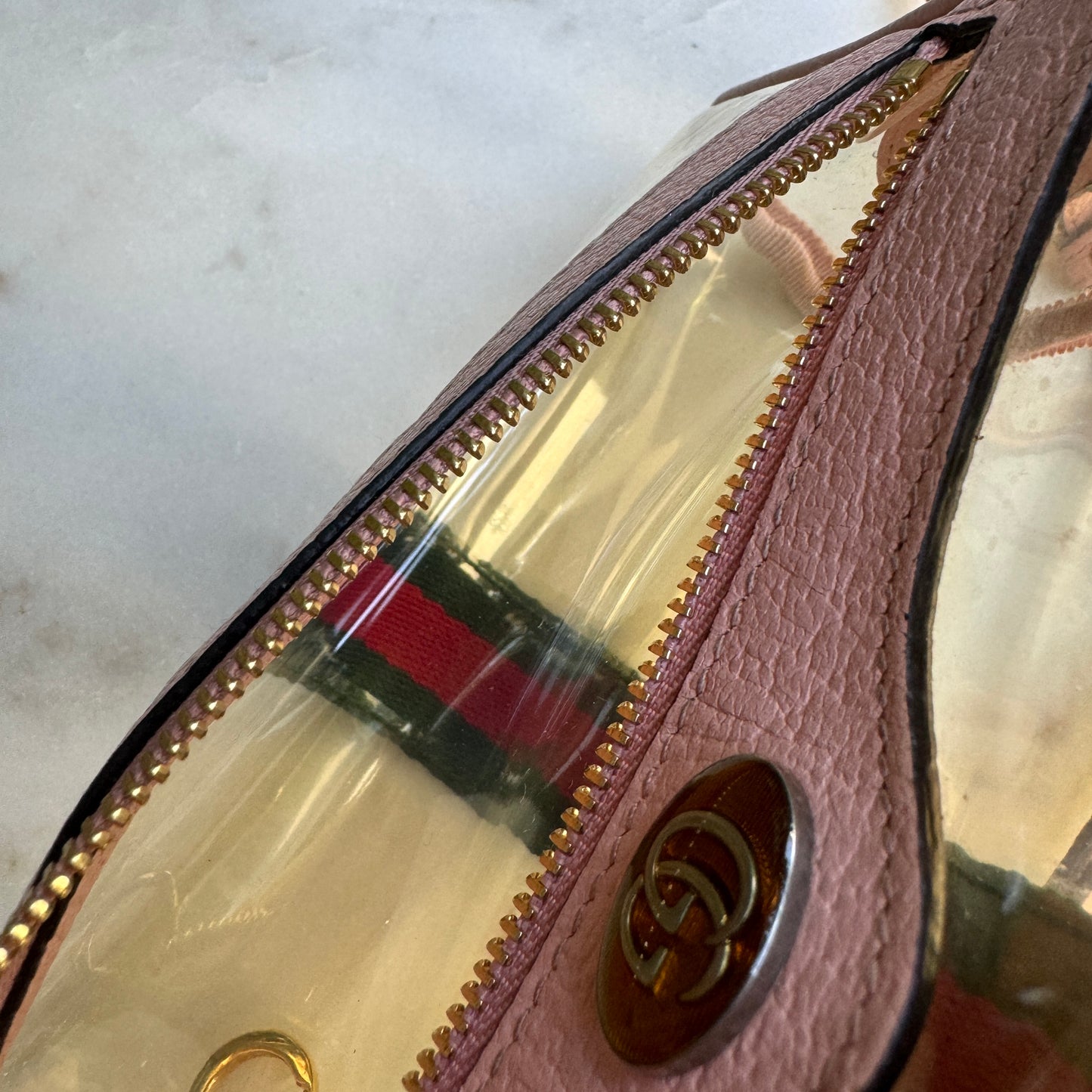 Gucci Vinyl Web Mini Ophidia Crossbody