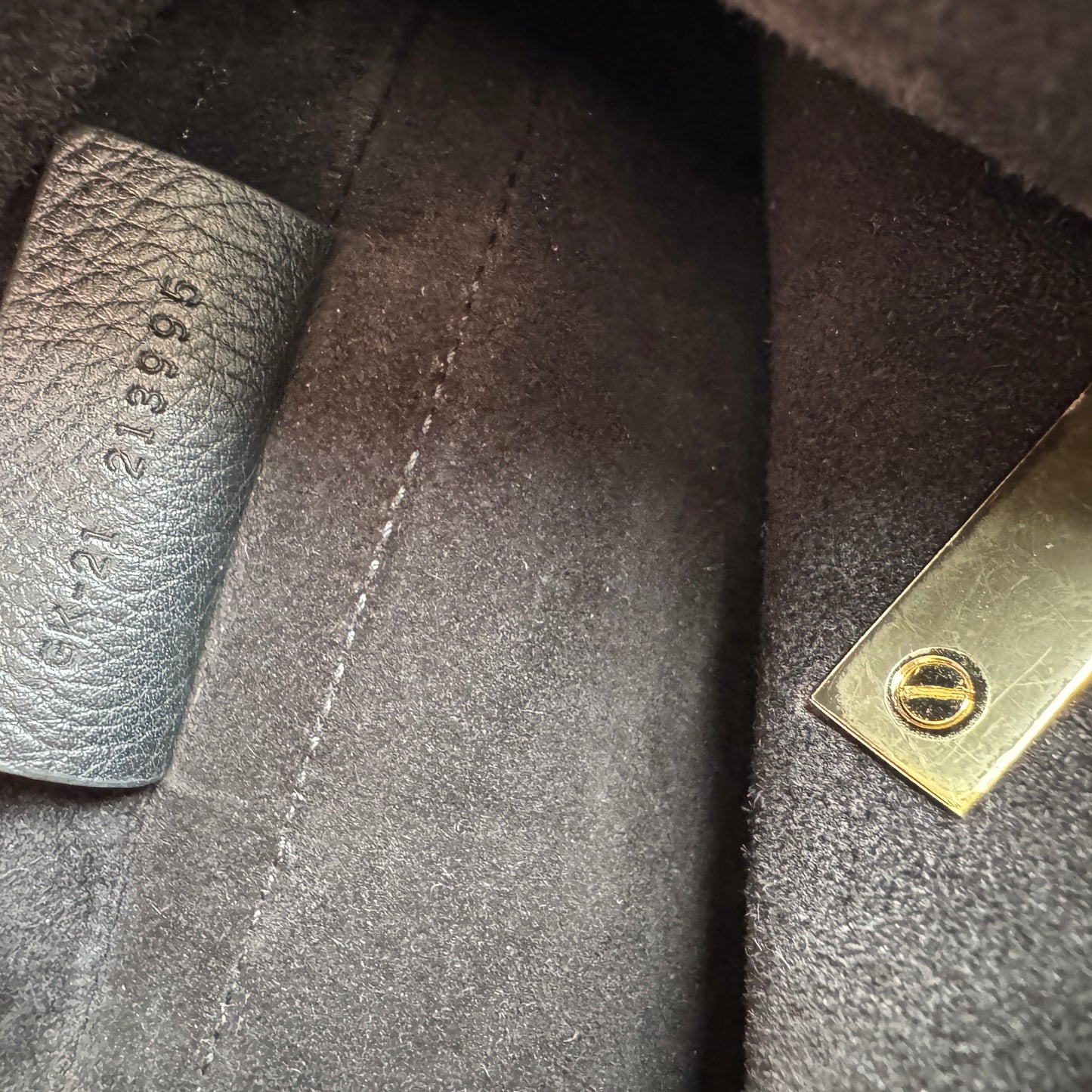 Ferragamo Archive Gancio Leather Hobo