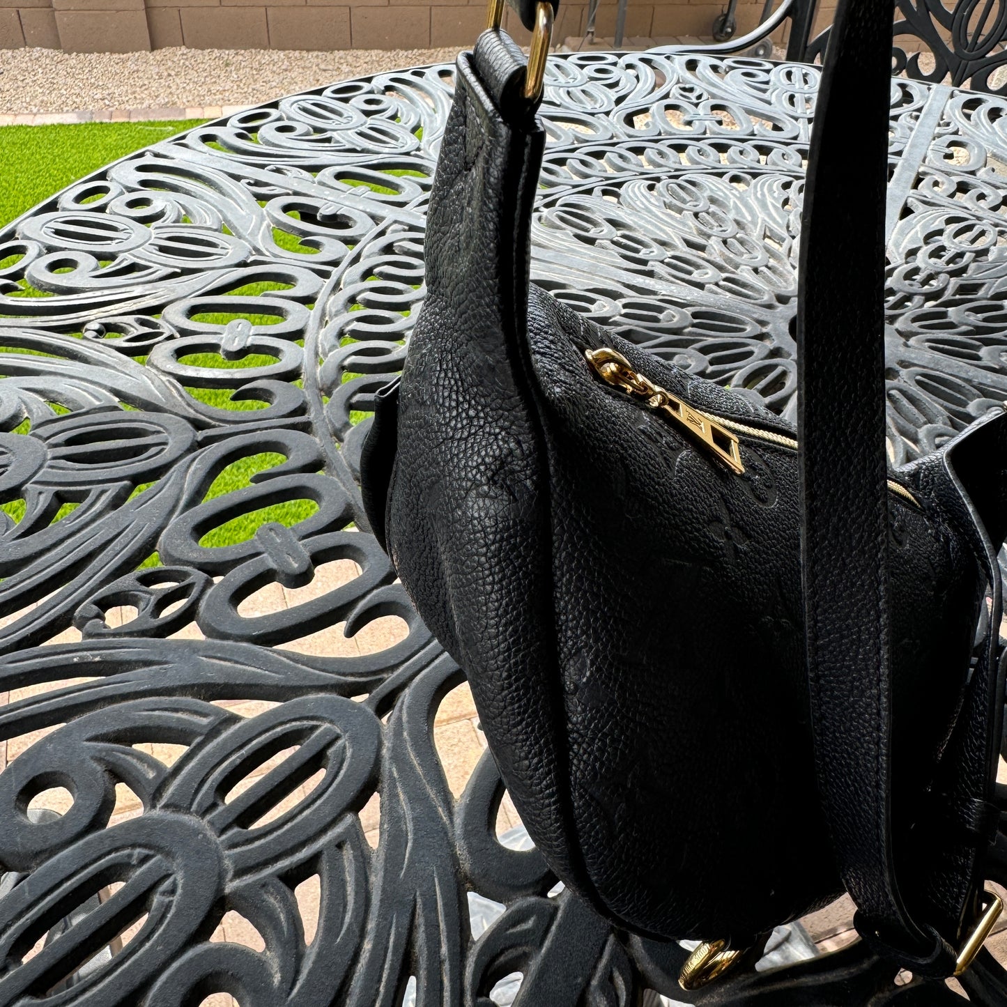 Louis Vuitton Monogram Empreinte Leather Bumbag