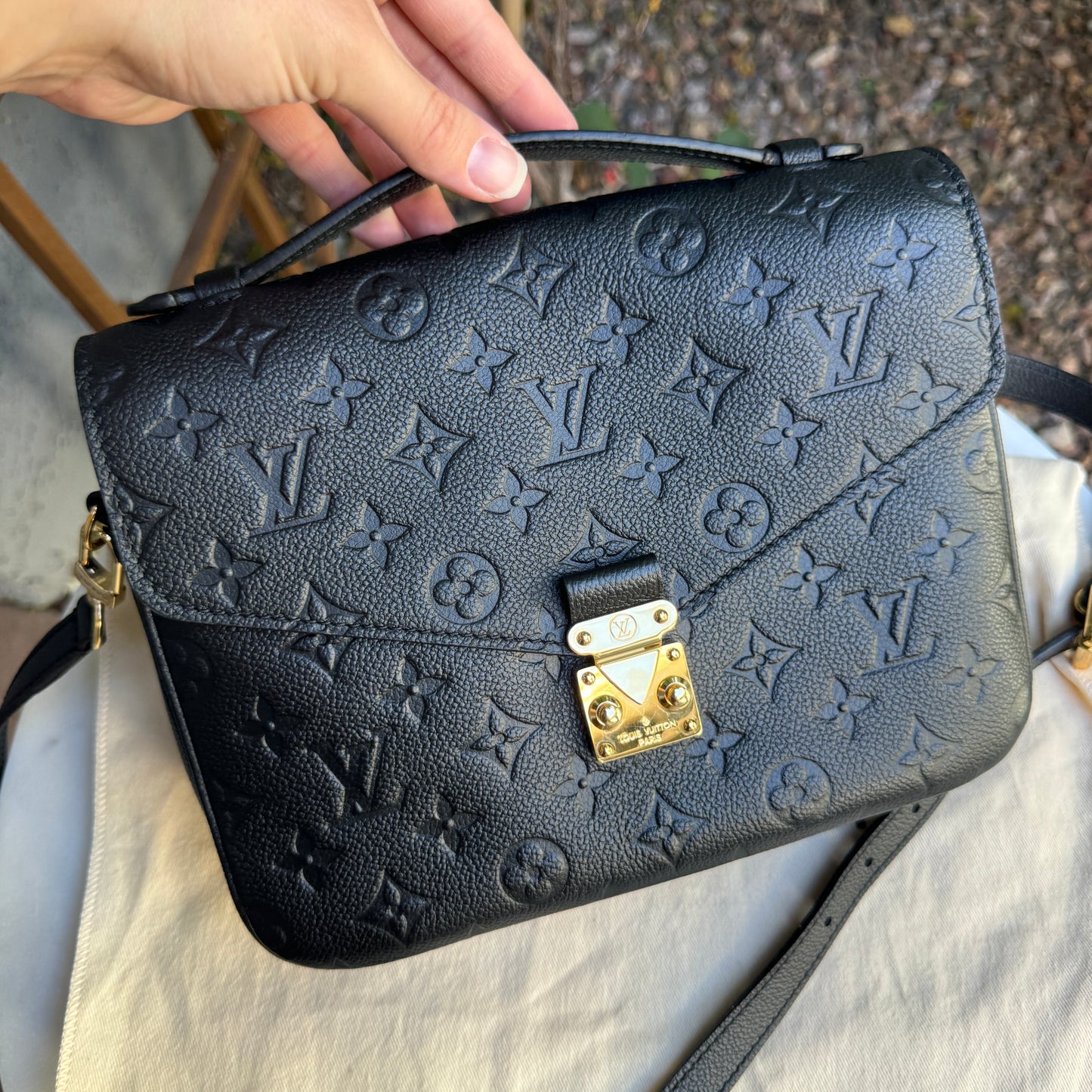 Louis Vuitton Empreinte Leather Metis Crossbody