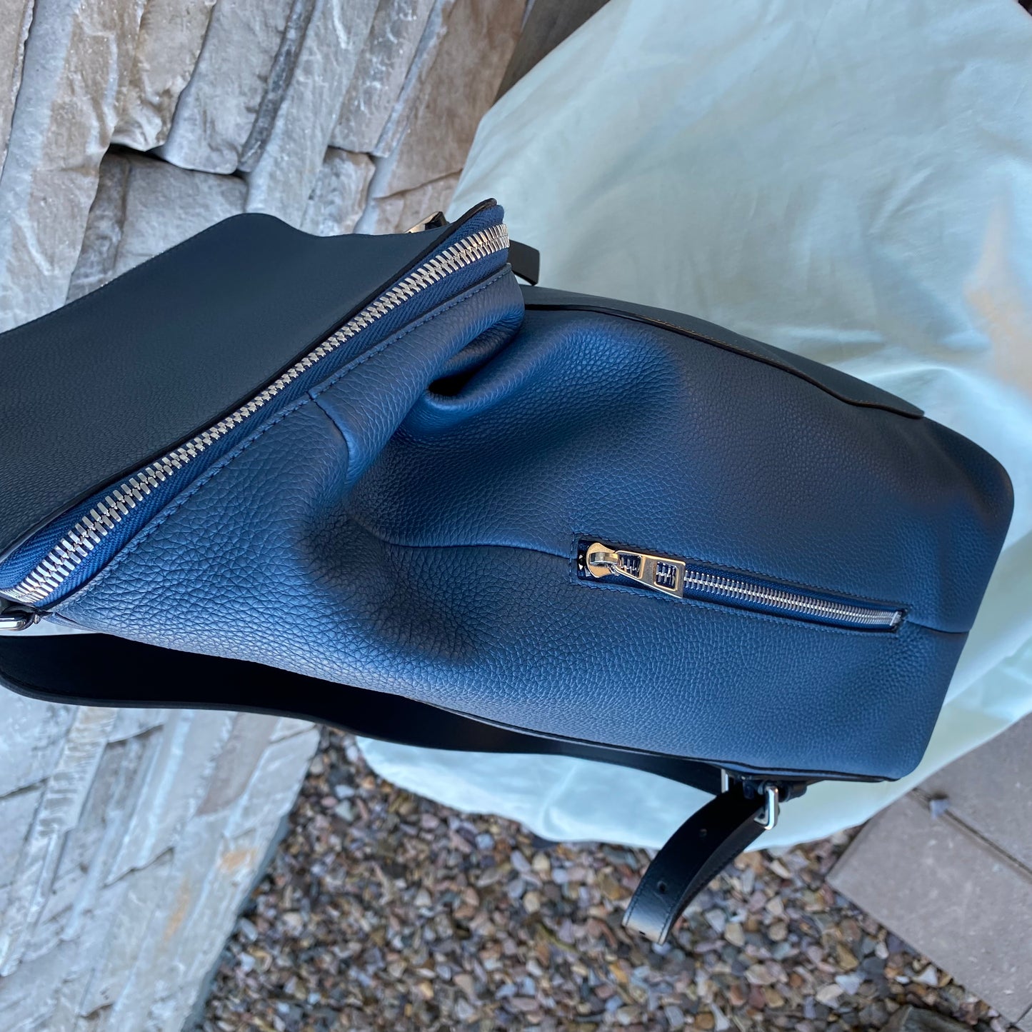 Loewe Goya Leather Backpack