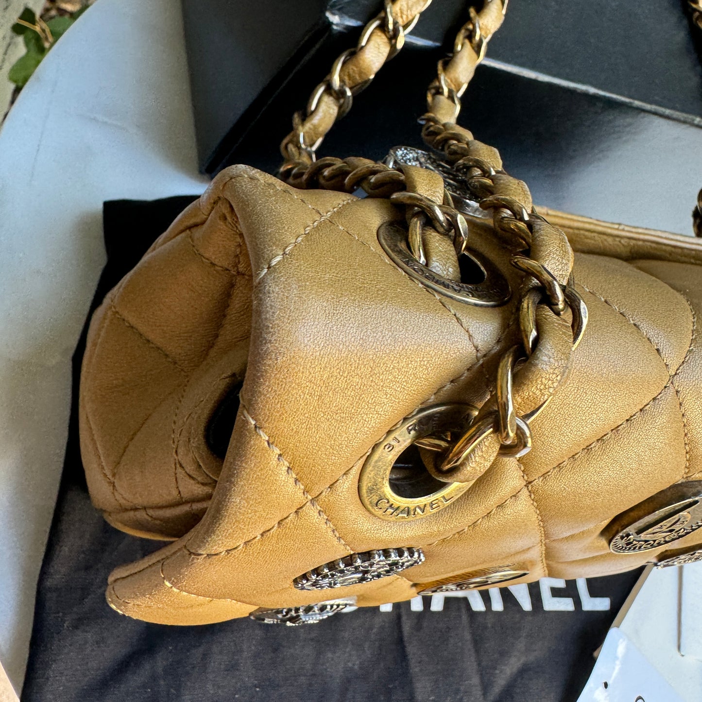Chanel Limited Edition Paris-Dubai Medallions Single Flap Bag