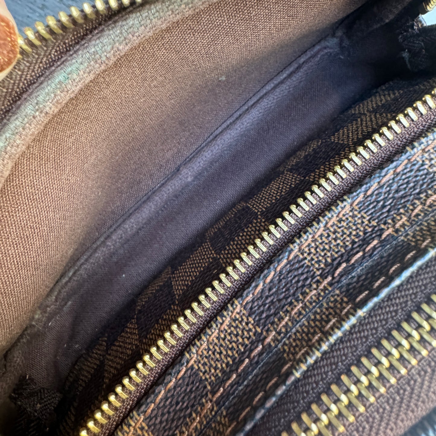 Louis Vuitton Damier Ebene Melville Belt Bag