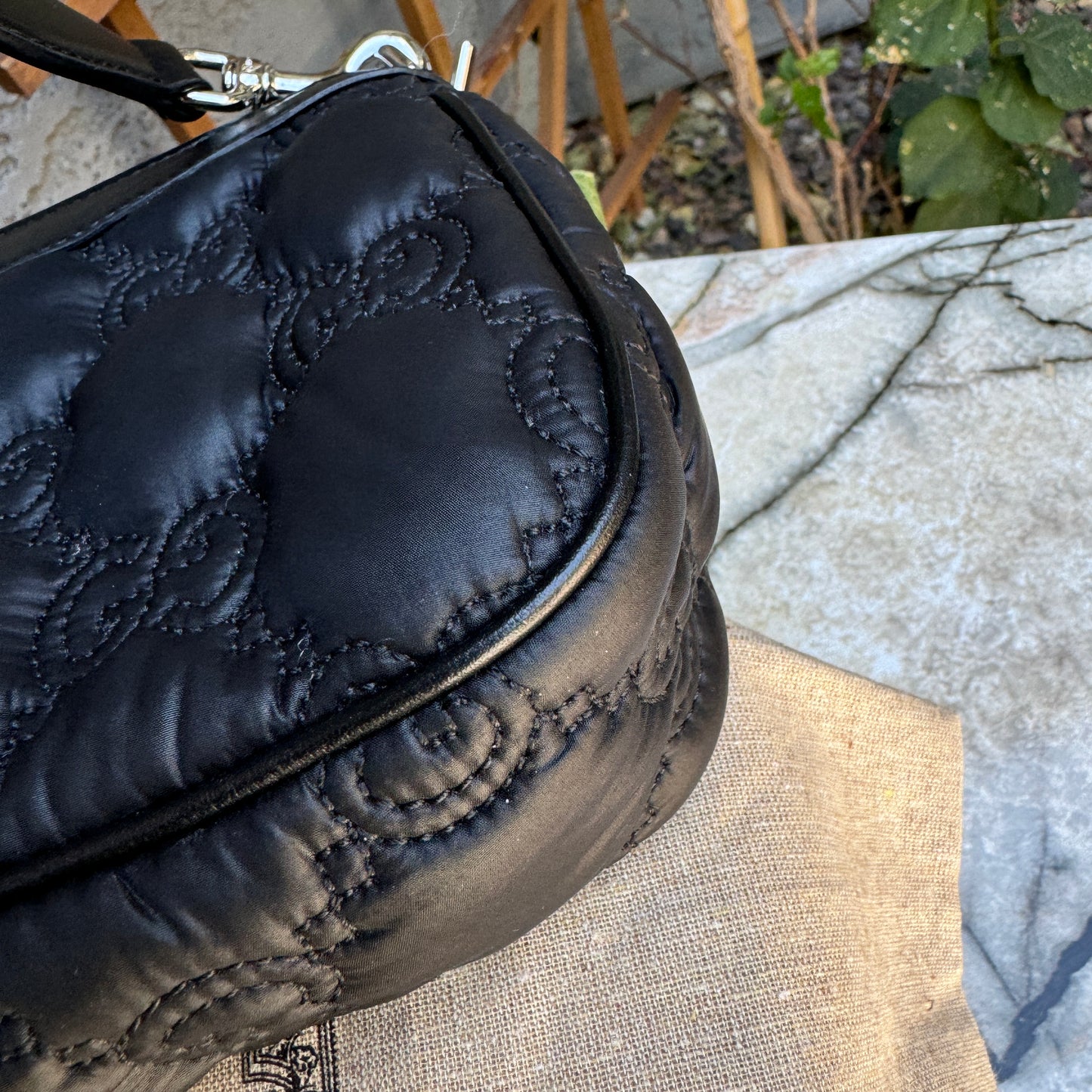 Gucci Matelasse Nylon GG Quilted Crossbody