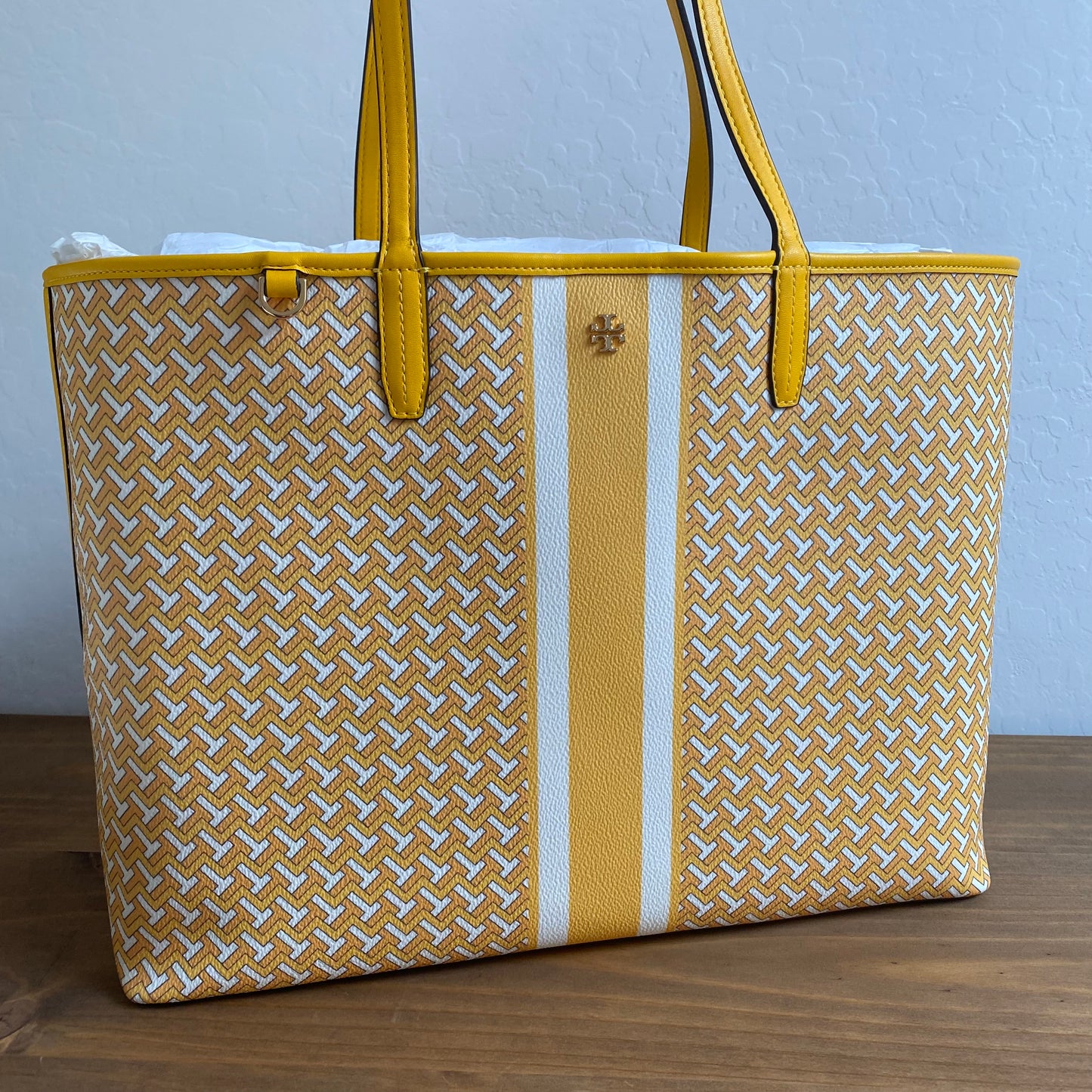 Tory Burch T Tile Daylily T Zag Tote