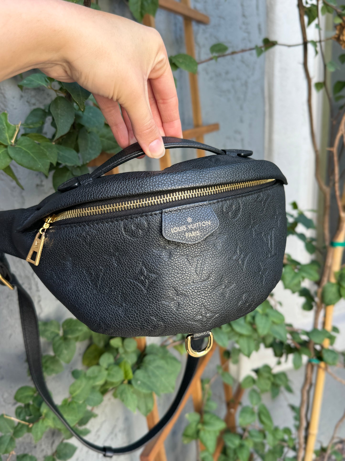 Louis Vuitton Monogram Empreinte Leather Bumbag