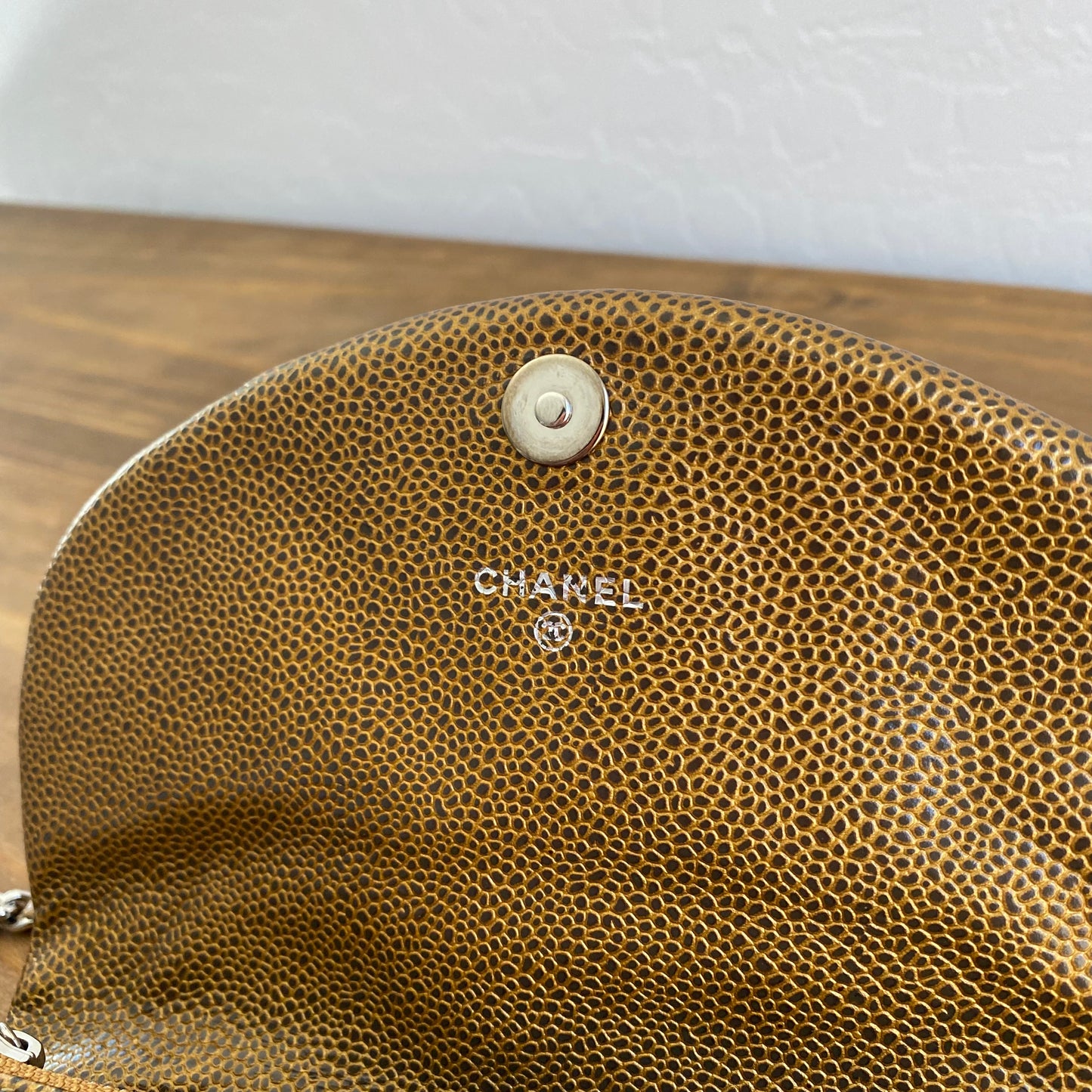 Chanel Caviar Half Moon Crossbody