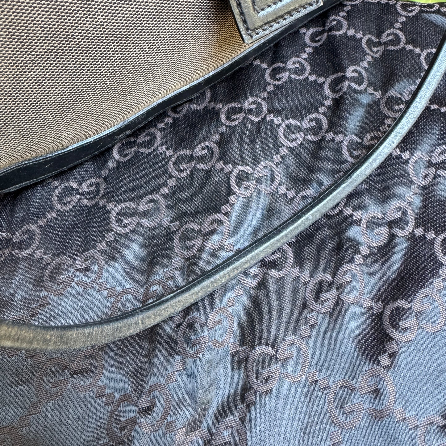 Gucci Vintage G Square Logo Shoulder Bag