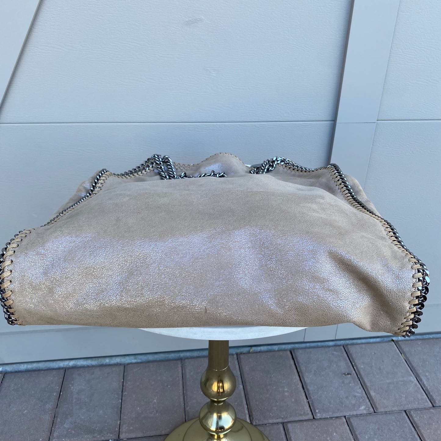 Stella McCartney Shaggy Deer Large Falabella with Pouch
