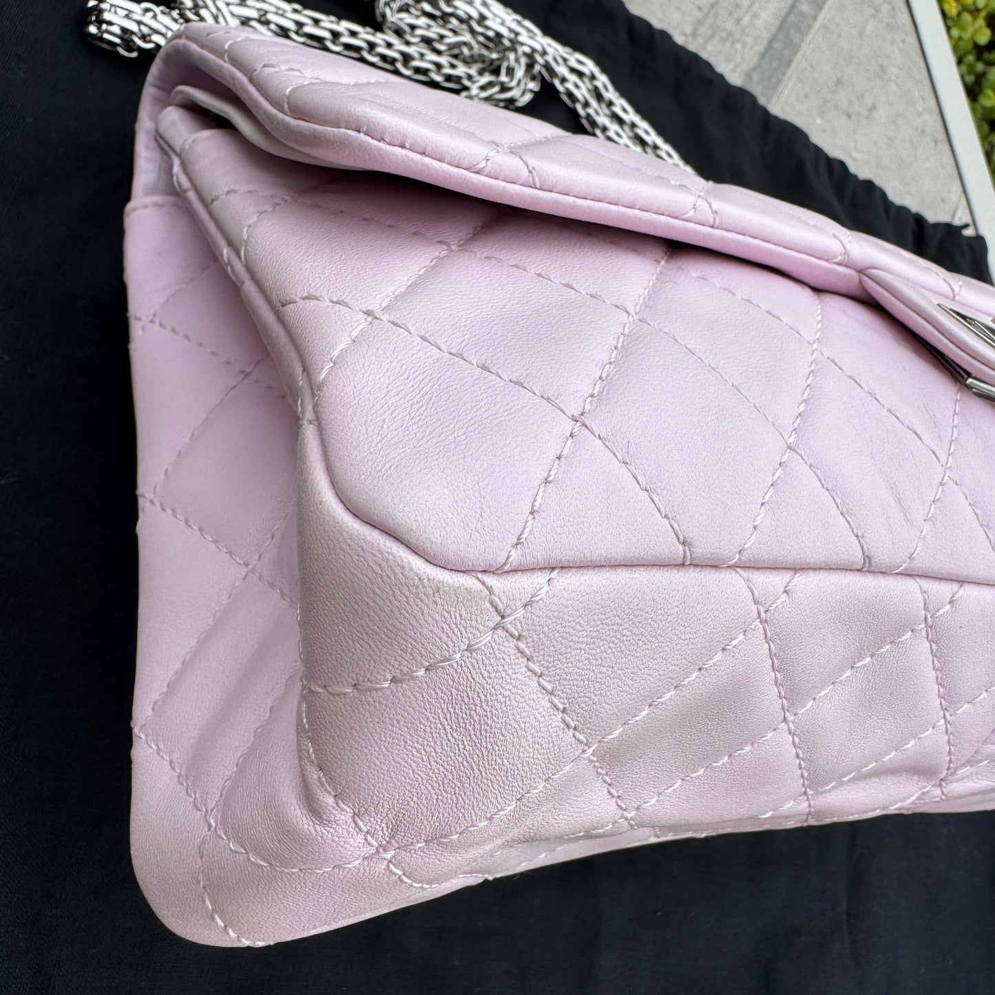 Chanel Reissue 226 Double Flap Calfskin Shoulder Bag
