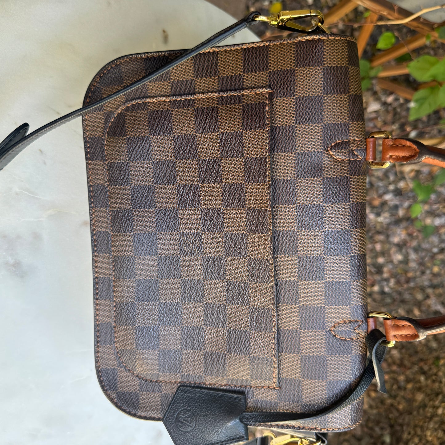 Louis Vuitton Damier Ebene Beaumarchais Crossbody