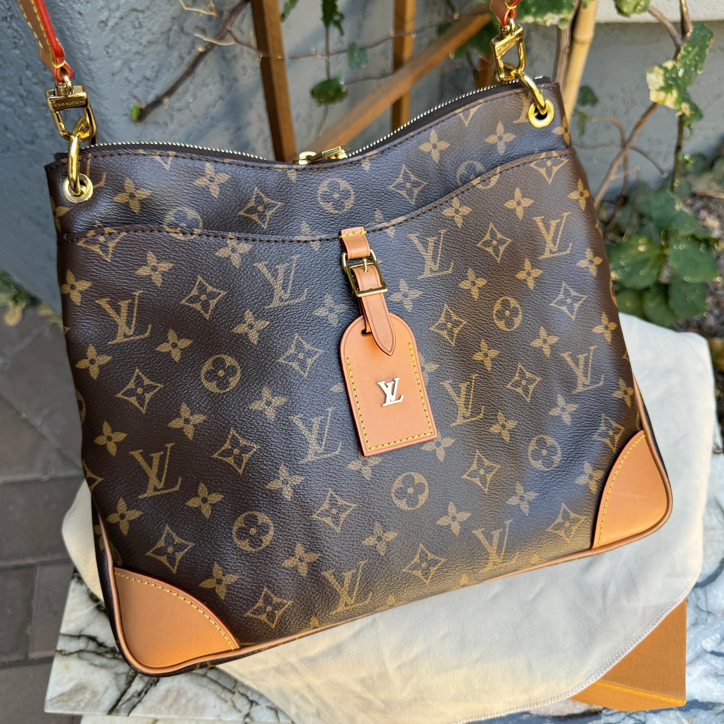 Louis Vuitton Monogram Odeon MM Crossbody NM