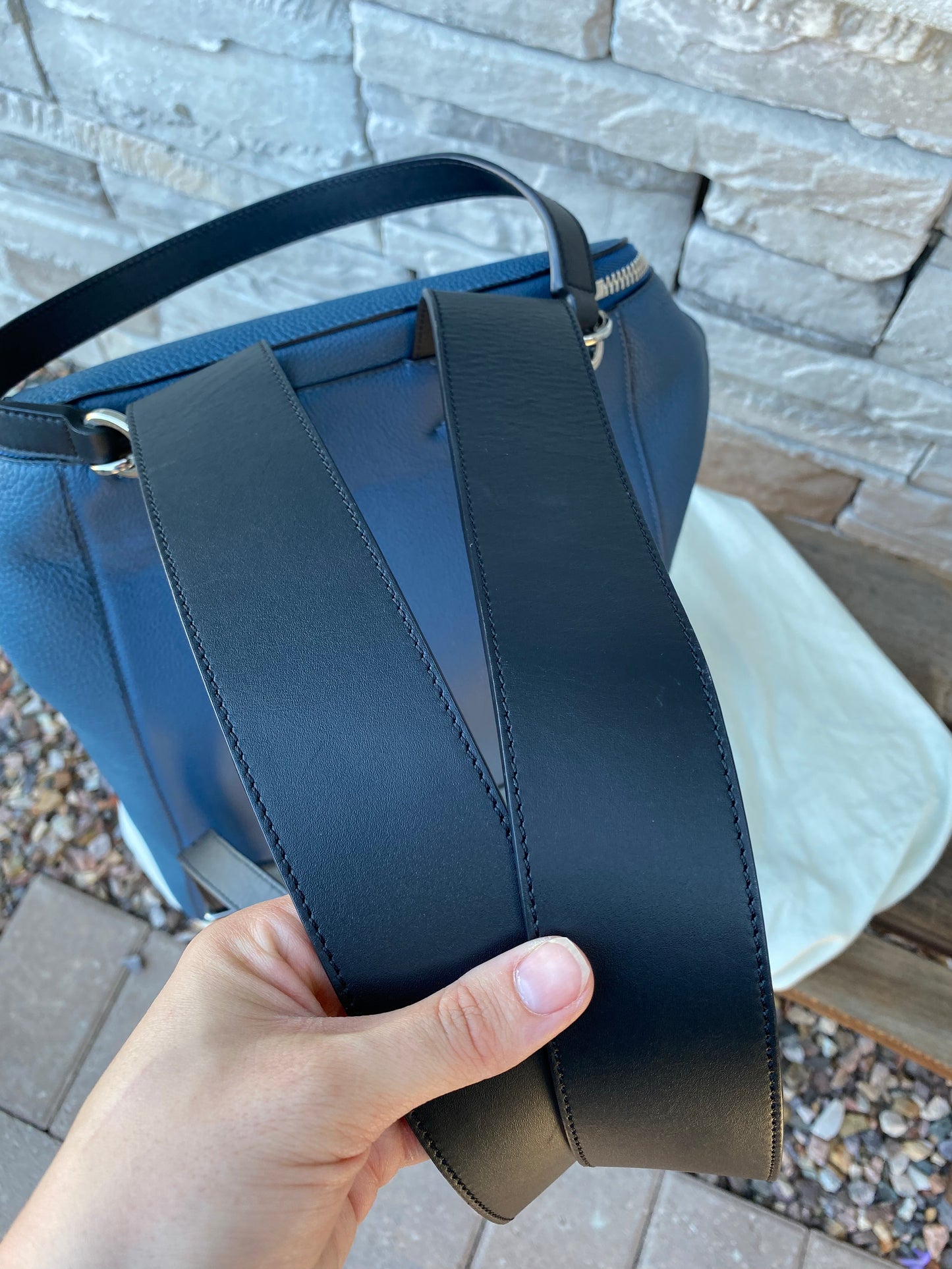 Loewe Goya Leather Backpack