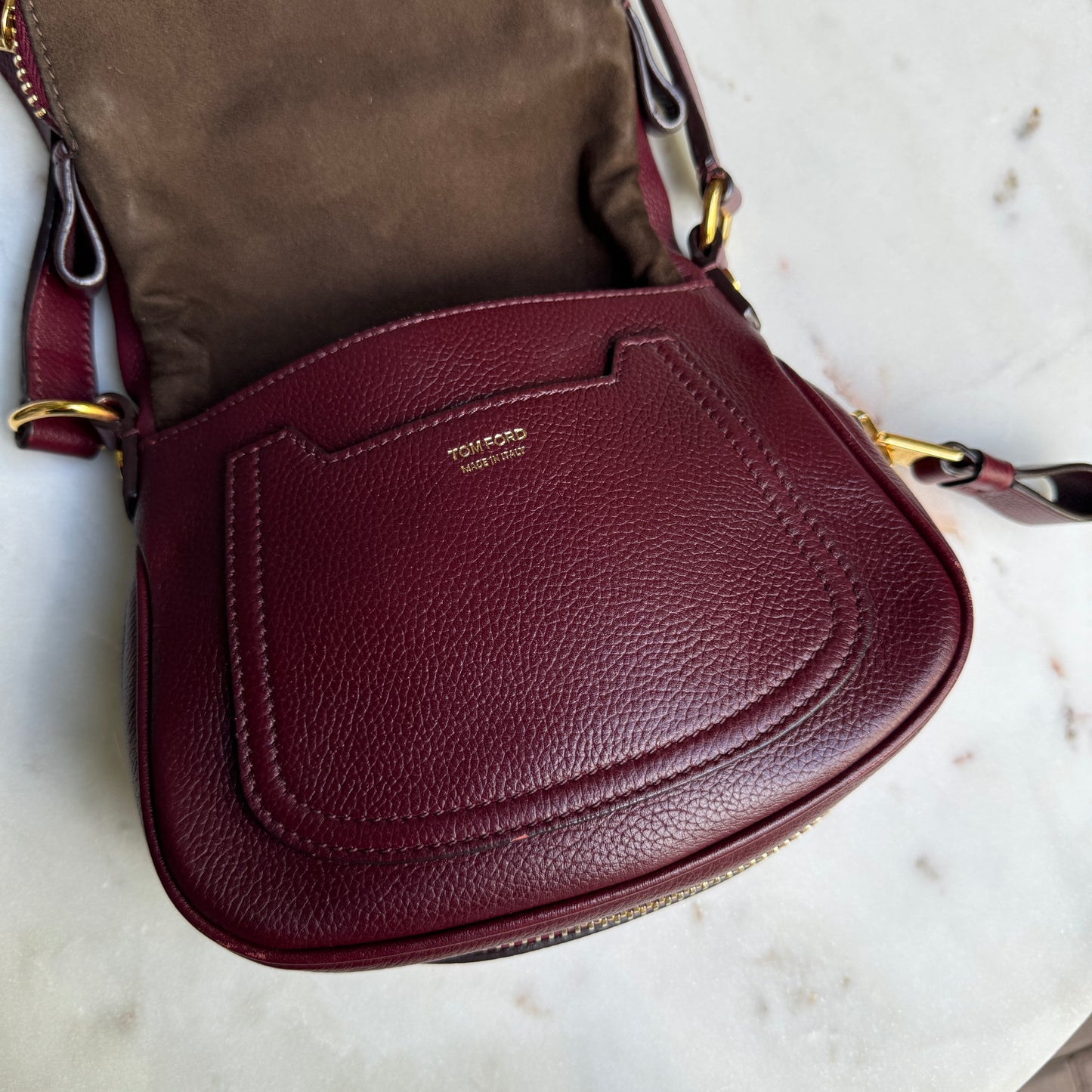Tom Ford Small Jennifer Leather Crossbody