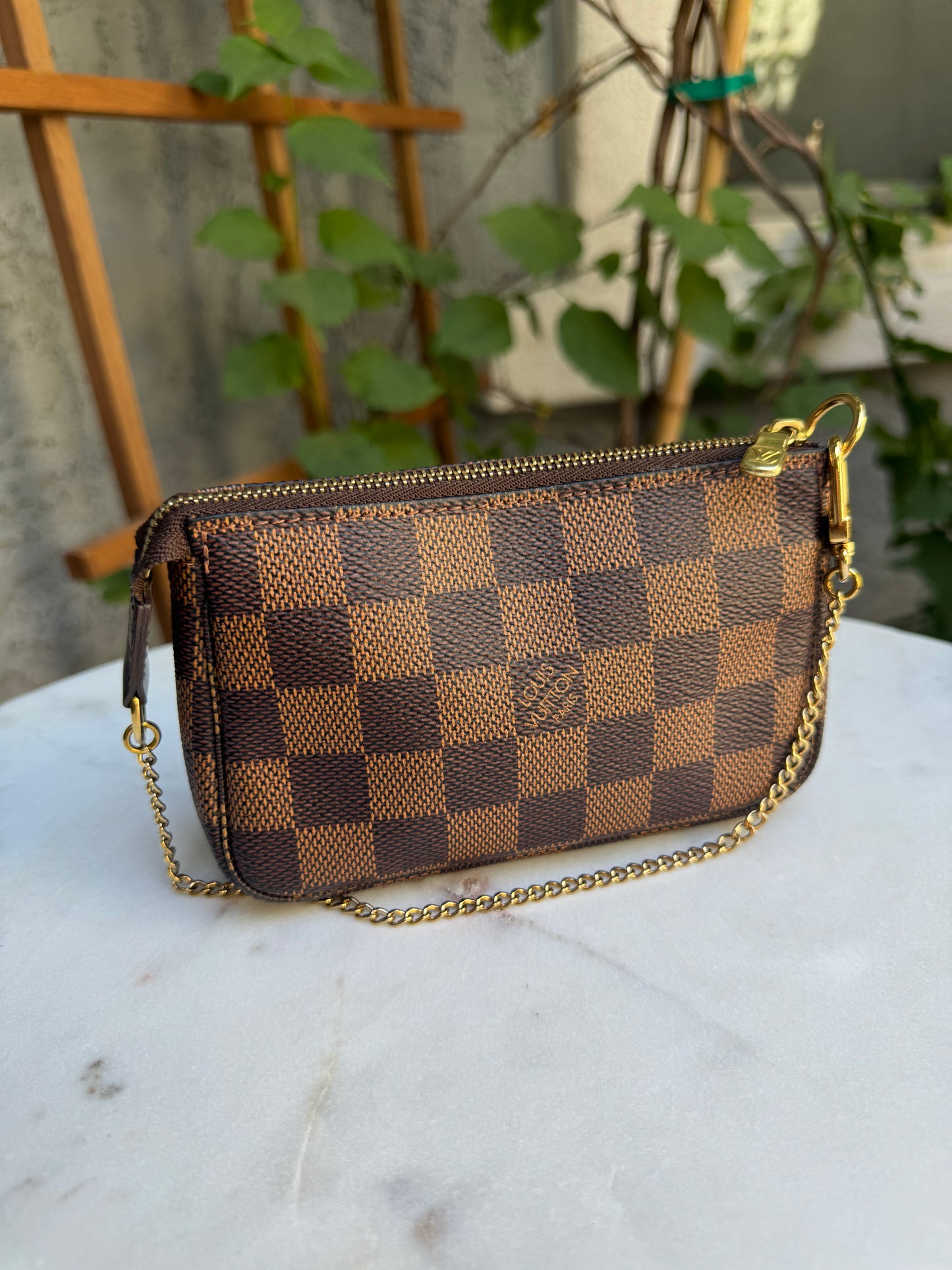 Louis Vuitton Damier Ebene Mini Pochette