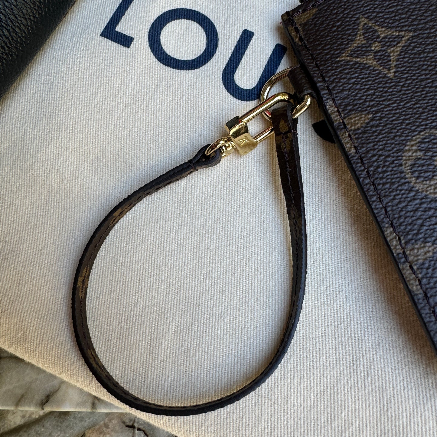 Louis Vuitton Monogram Teddy NeoNoe MM with Pouch