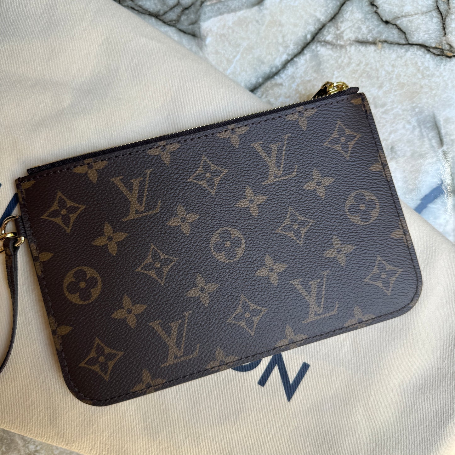 Louis Vuitton Monogram Teddy NeoNoe MM with Pouch