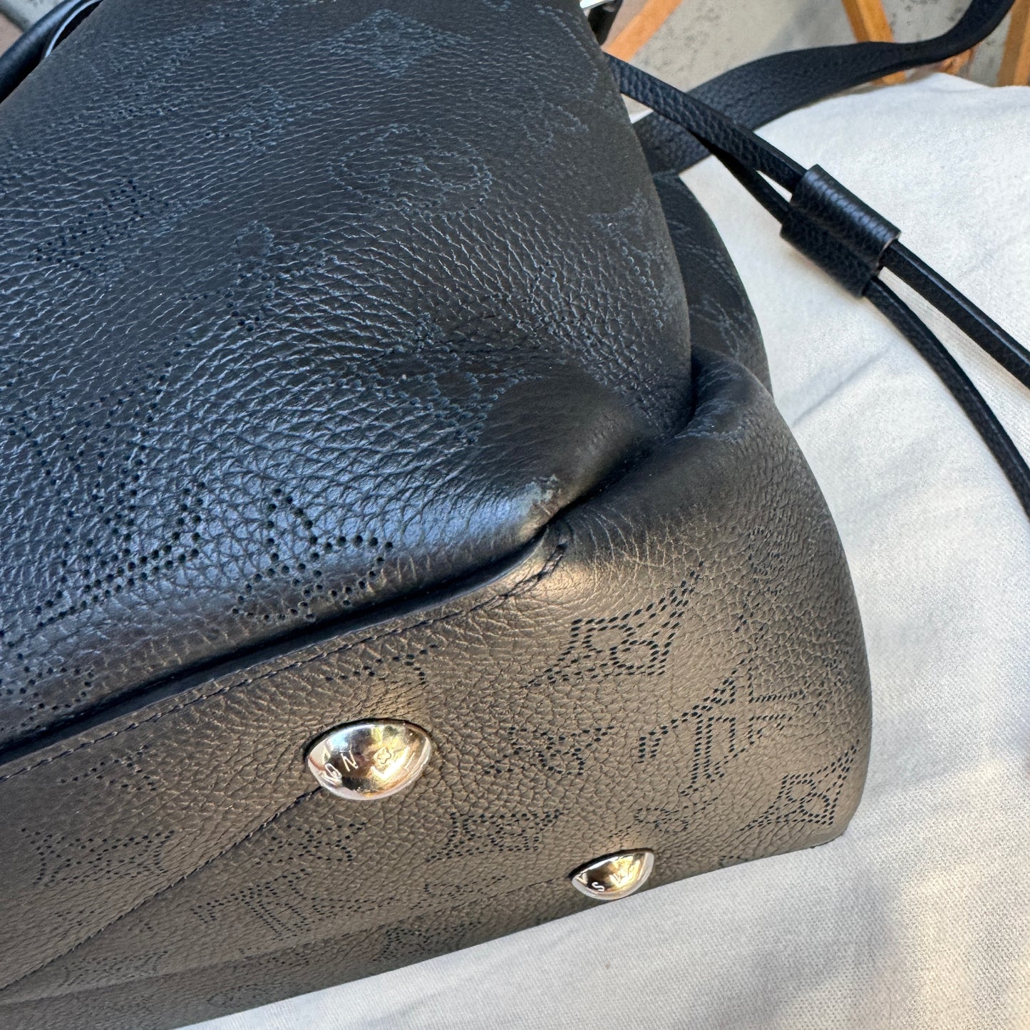 Louis Vuitton Mahina Leather Bella Tote