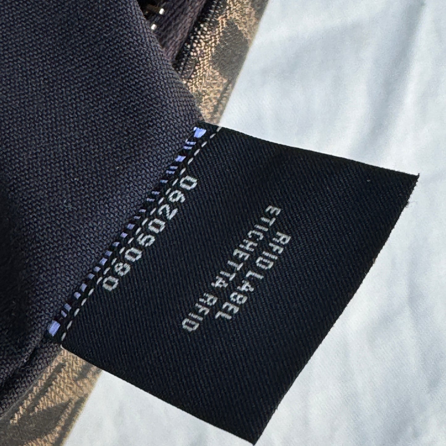 Fendi Zucca Monogram Crescent Small Fendigraphy Shoulder Bag