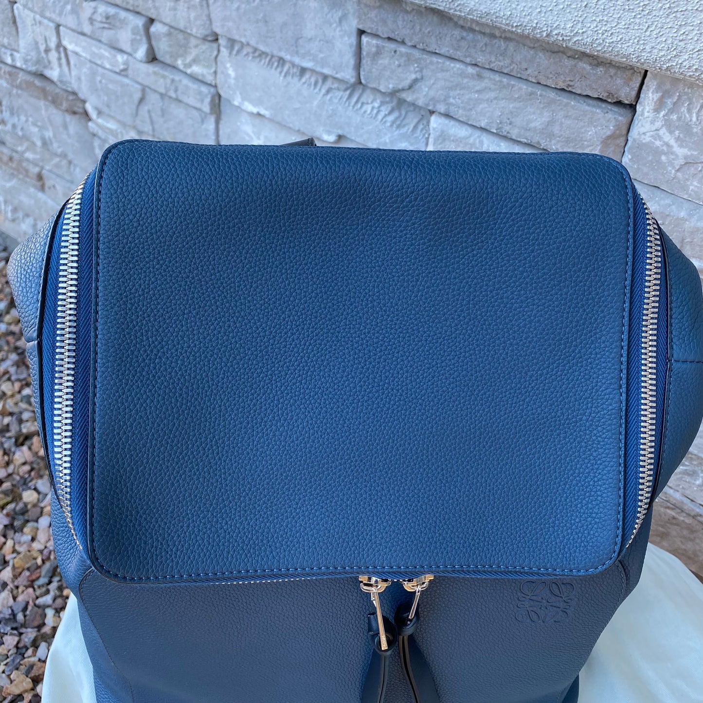 Loewe Goya Leather Backpack