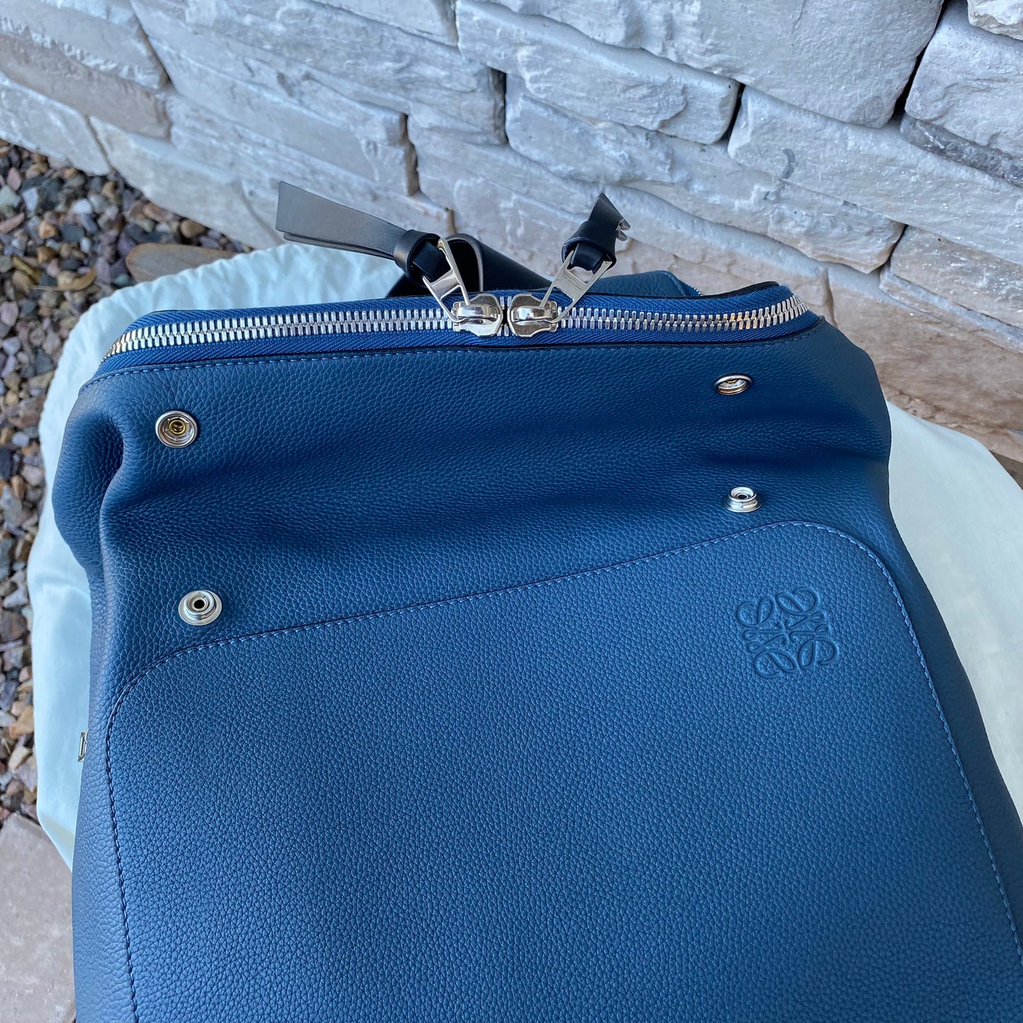 Loewe Goya Leather Backpack