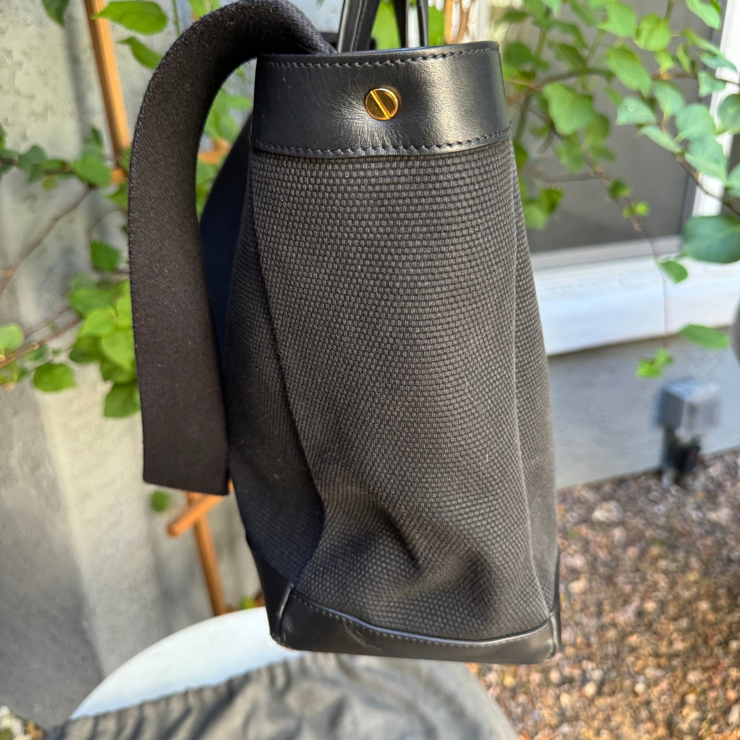 Tom Ford T Screw Medium Canvas Tote