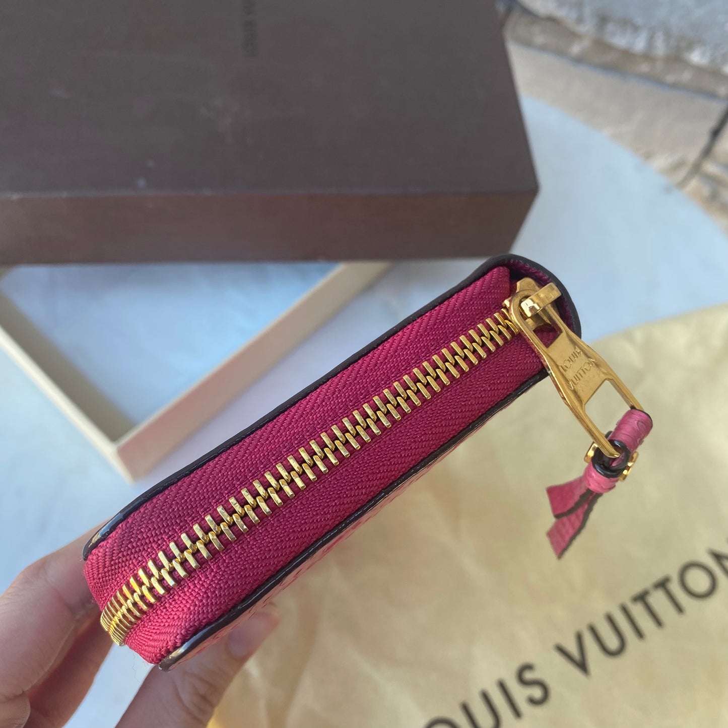 Louis Vuitton Python Zippy Wallet